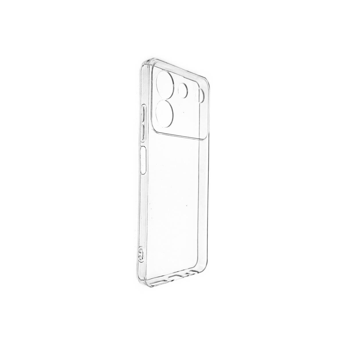 Silikon Handyhülle Bumper Softcase kompatibel mit ZTE Blade A54 transparent