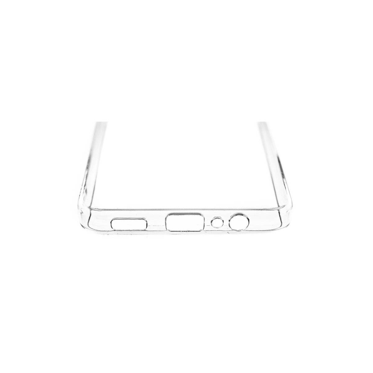 Silikon Handyhülle Bumper Softcase kompatibel mit ZTE Blade V50 Vita transparent