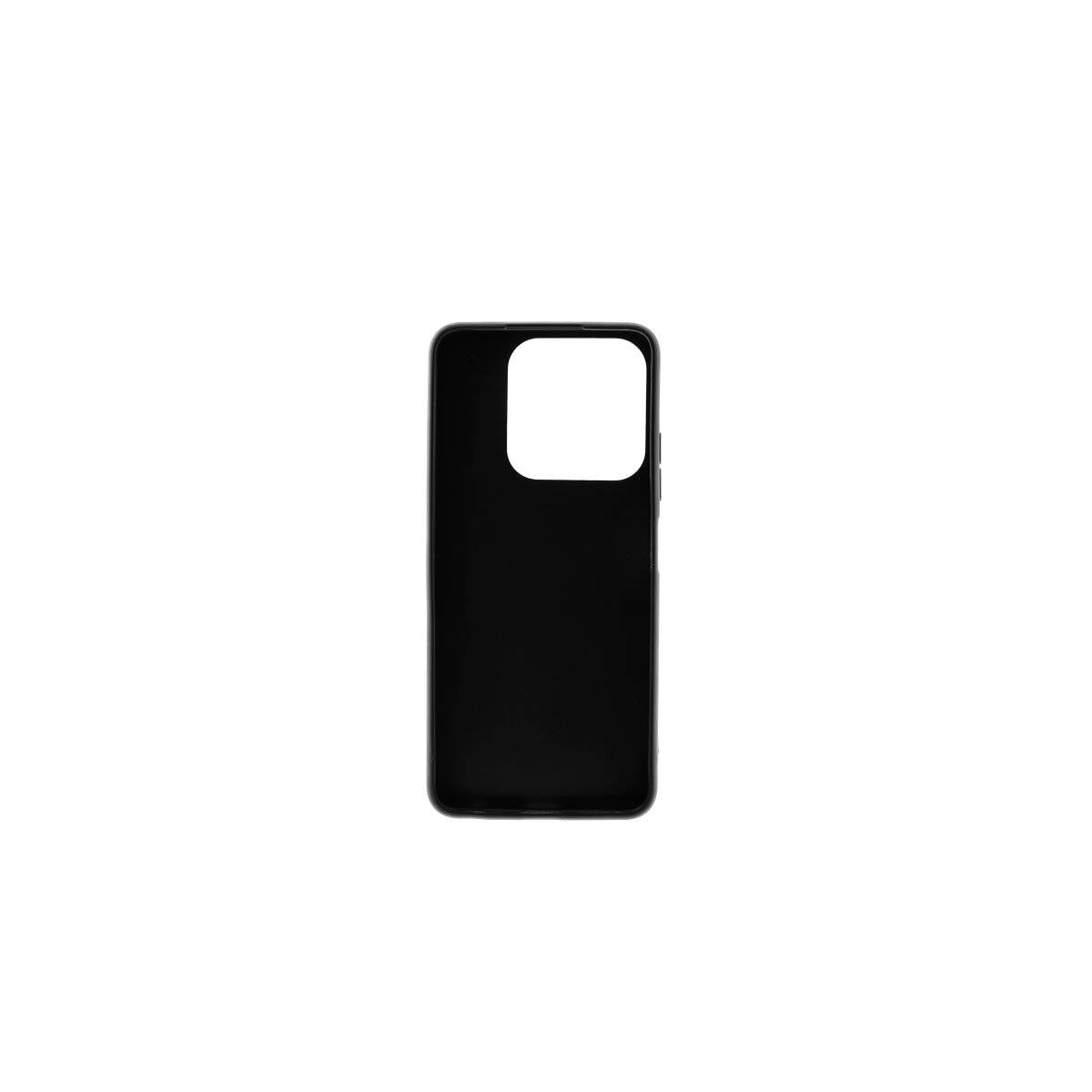 Silikon Handyhülle Bumper Softcase kompatibel mit ZTE Blade A75 4G schwarz