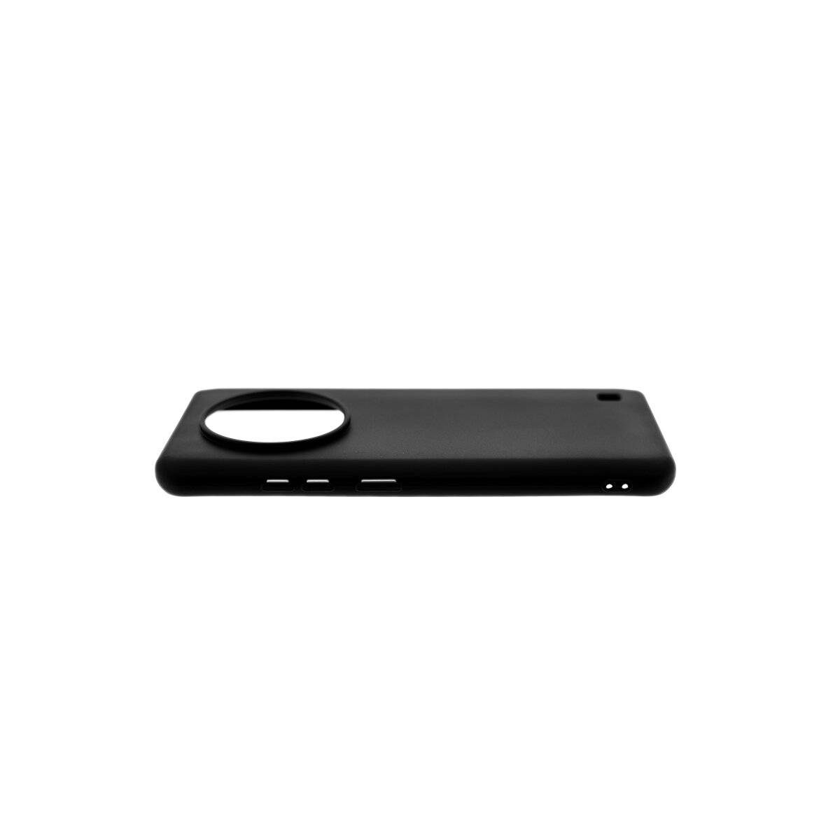 Silikon Handyhülle Bumper Softcase kompatibel mit ZTE Blade A73 5G schwarz