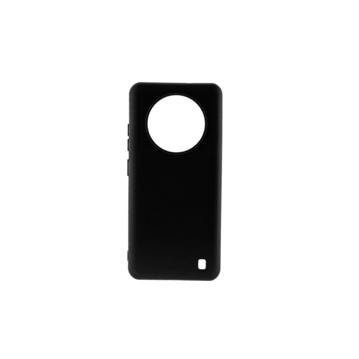 Silikon Handyhülle Bumper Softcase kompatibel mit ZTE Blade A73 5G schwarz