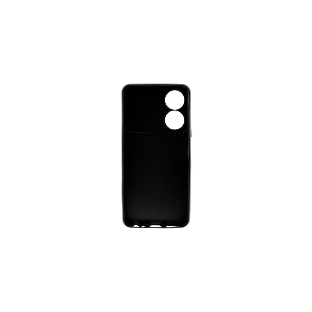 Silikon Handyhülle Bumper Softcase kompatibel mit ZTE Blade A34 schwarz