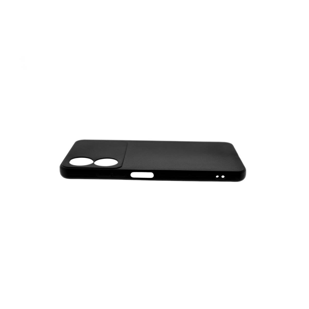 Silikon Handyhülle Bumper Softcase kompatibel mit ZTE Blade A34 schwarz