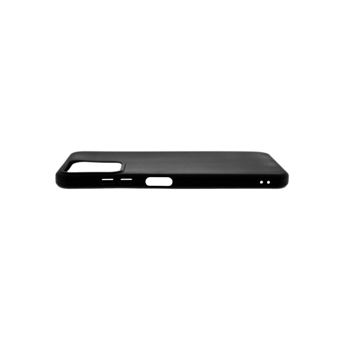 Silikon Handyhülle Bumper Softcase kompatibel mit ZTE Blade A73 4G schwarz