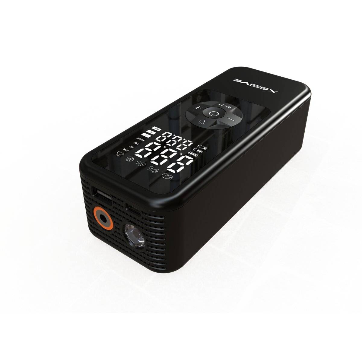 Xssive Tragbarer Luftkompressor mit Digitaler Anzeige 5200mAh