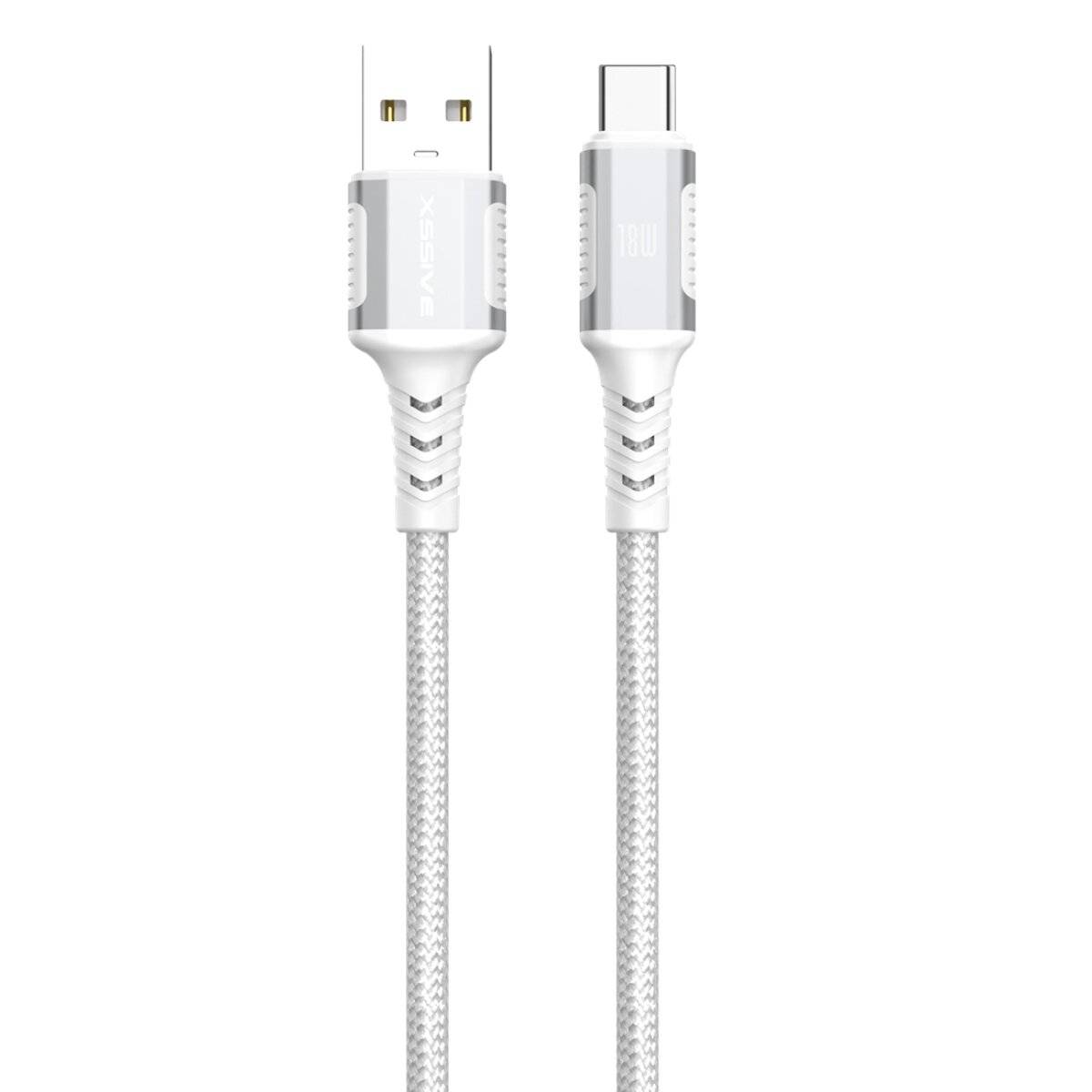 Xssive Ladekabel – USB auf USB-C – 1?m – Schnellladen & Datenübertragung