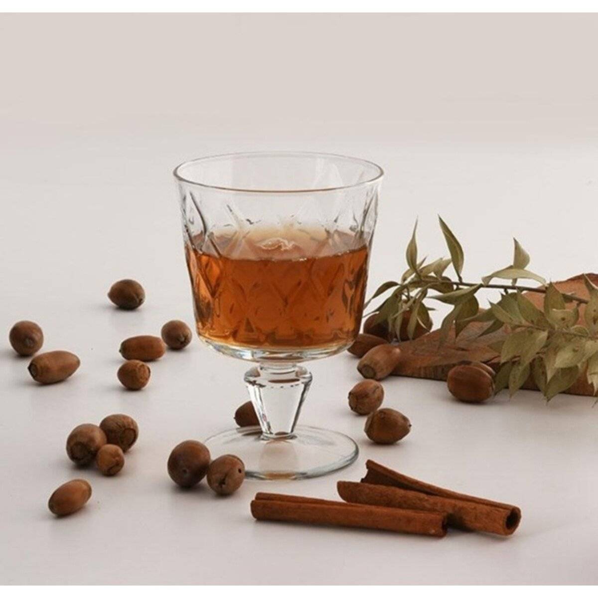 Pasabahce Leafy Cocktailgläser - 270 ml, 4-teilig - stilvoll & elegant