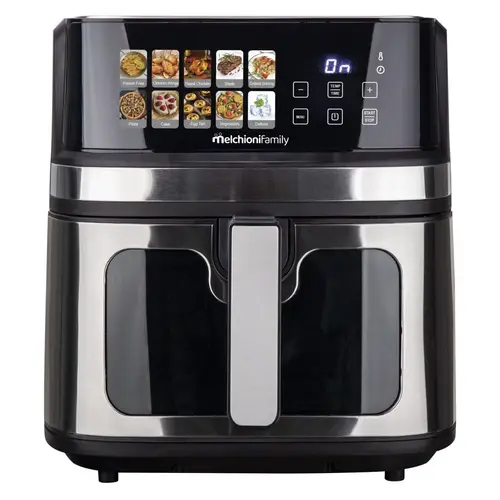 Melchioni Family GAIA PLUS 8?L Heißluftfritteuse mit Doppelheizung & LED-Display Melchioni Family GAIA PLUS 8?L Heißluftfritteuse mit Doppelheizung & LED-Display