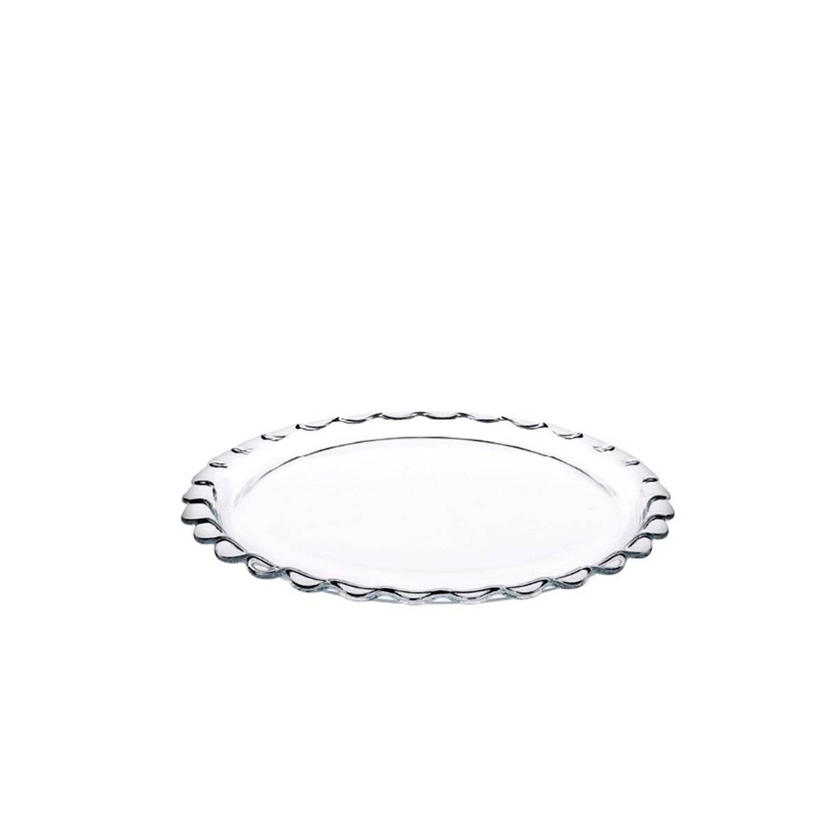 Pasabahce Petite Patisserie Servierteller - ø26,5 cm aus hochwertigem Glas