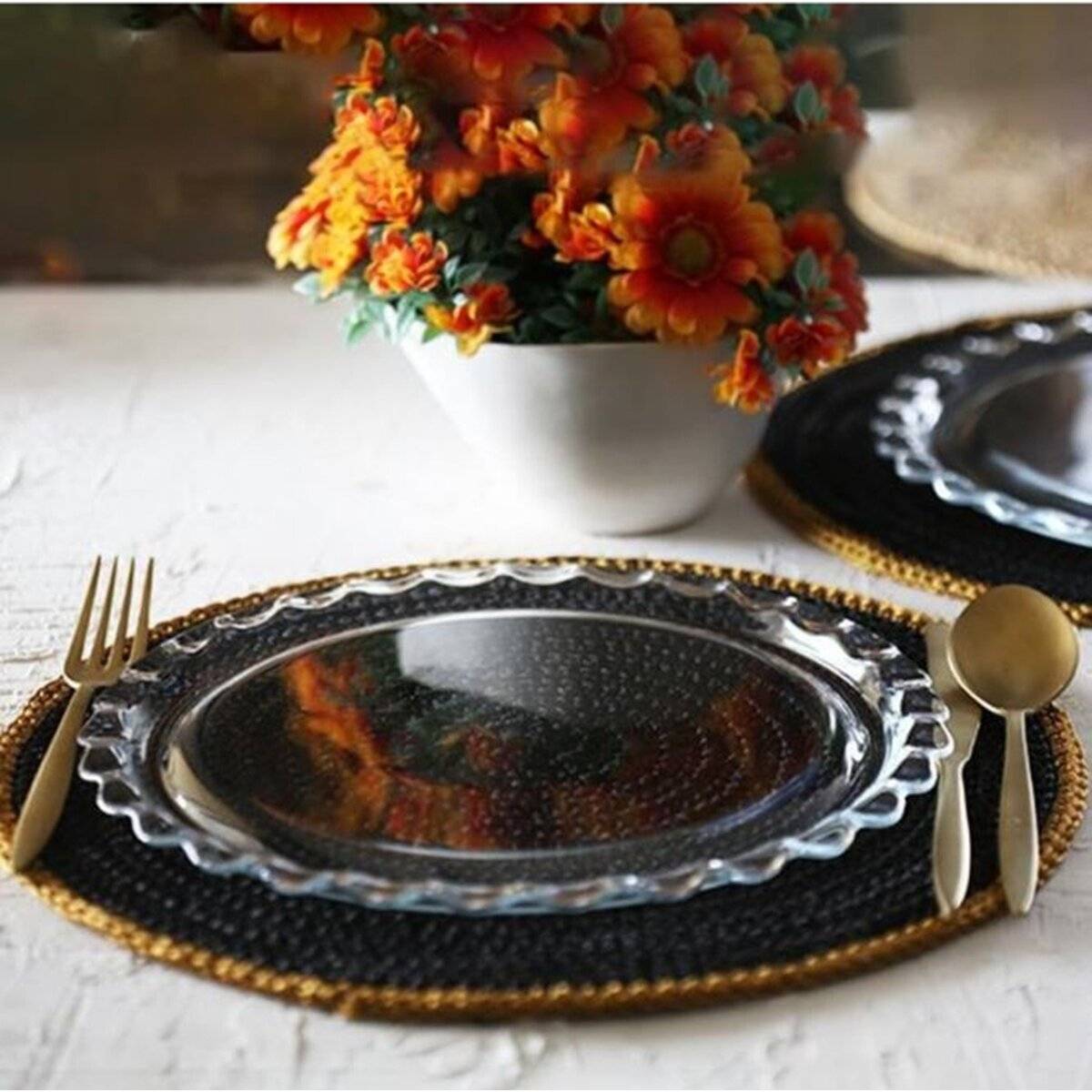 Pasabahce Petite Patisserie Servierteller - ø26,5 cm aus hochwertigem Glas