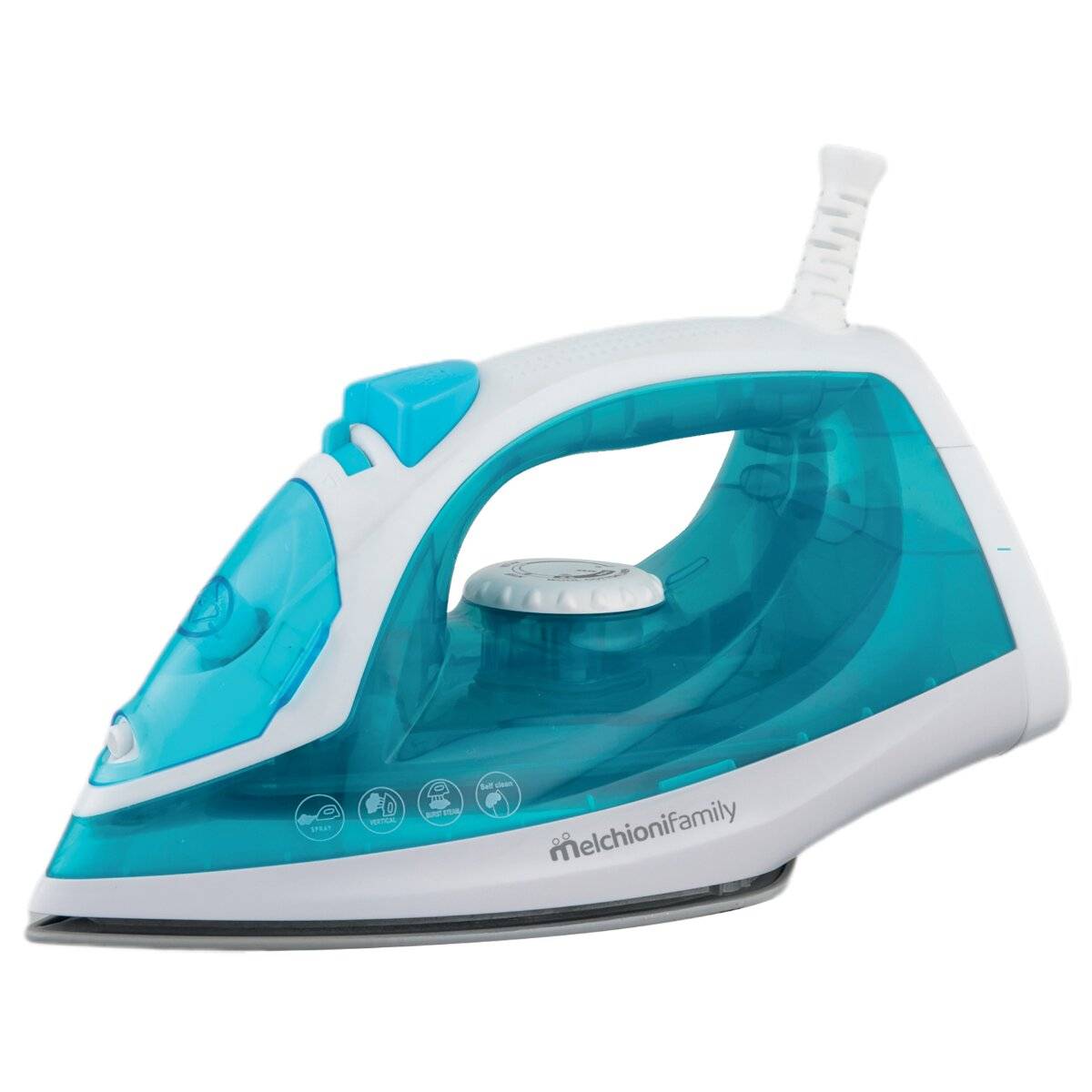 Melchioni Family STIRETTO Dampfbügeleisen mit Keramiksohle – 1800?W