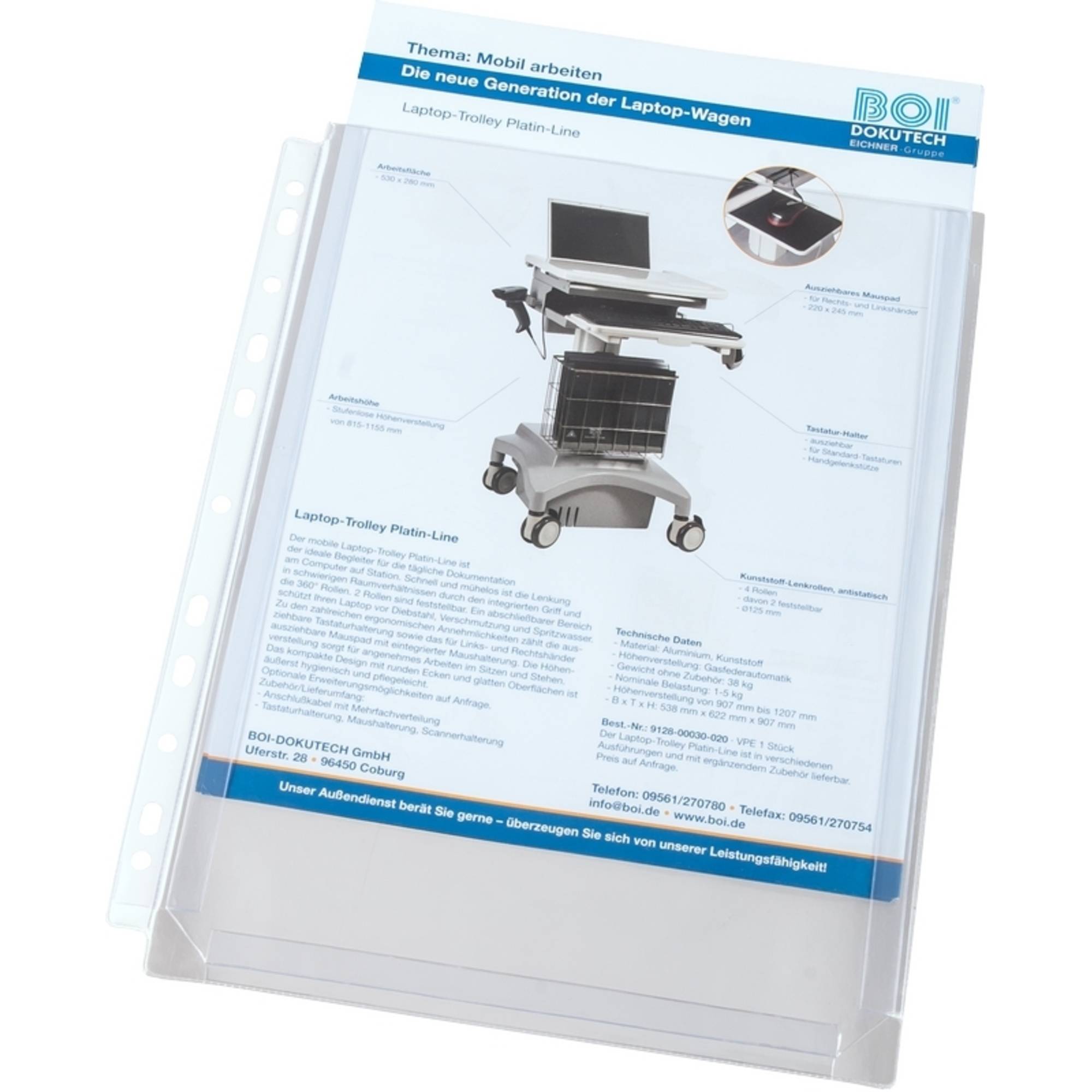 EICHNER Dehnfaltentasche 9218-01061 A4 180mic tr 10St