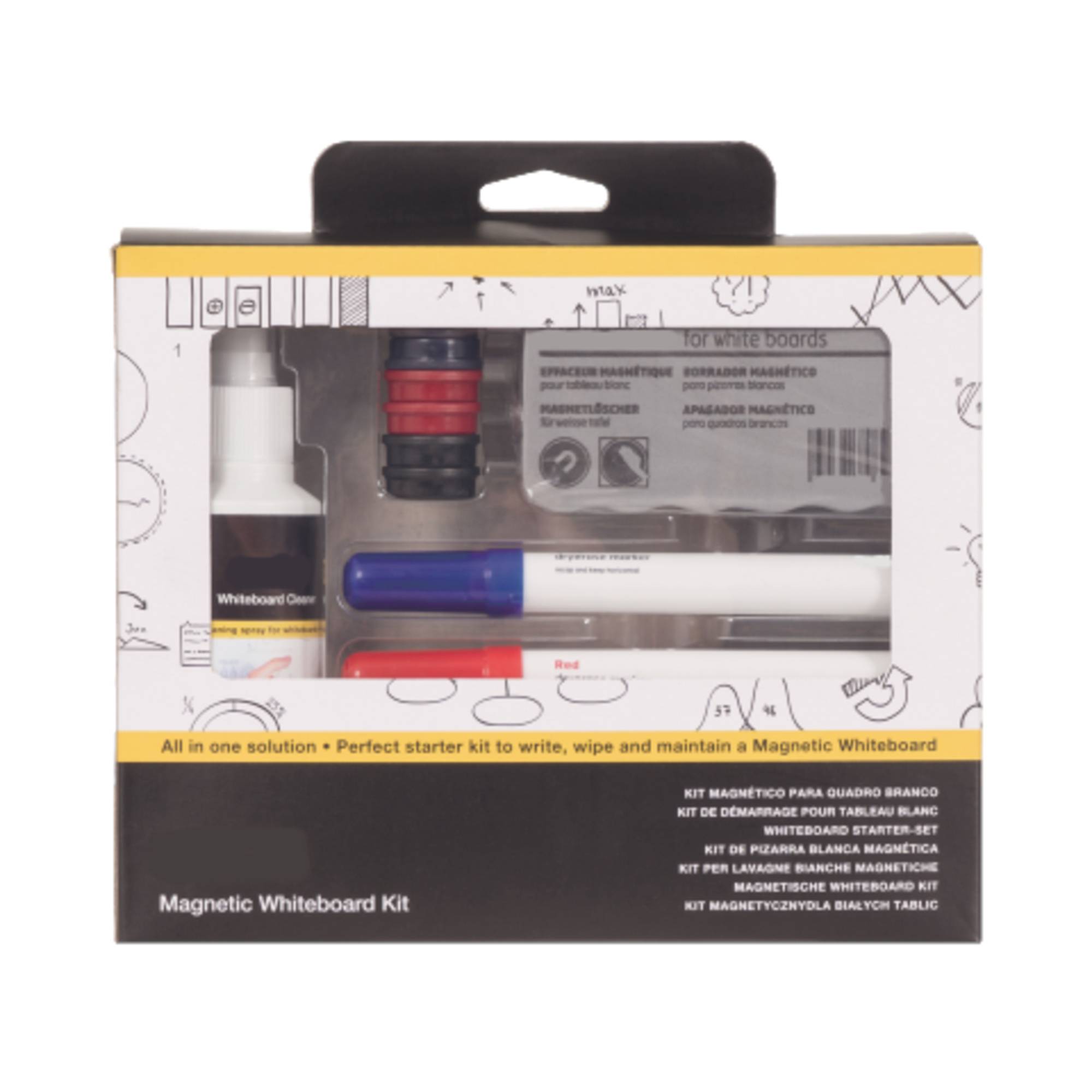 Whiteboard Starterset magnetisch