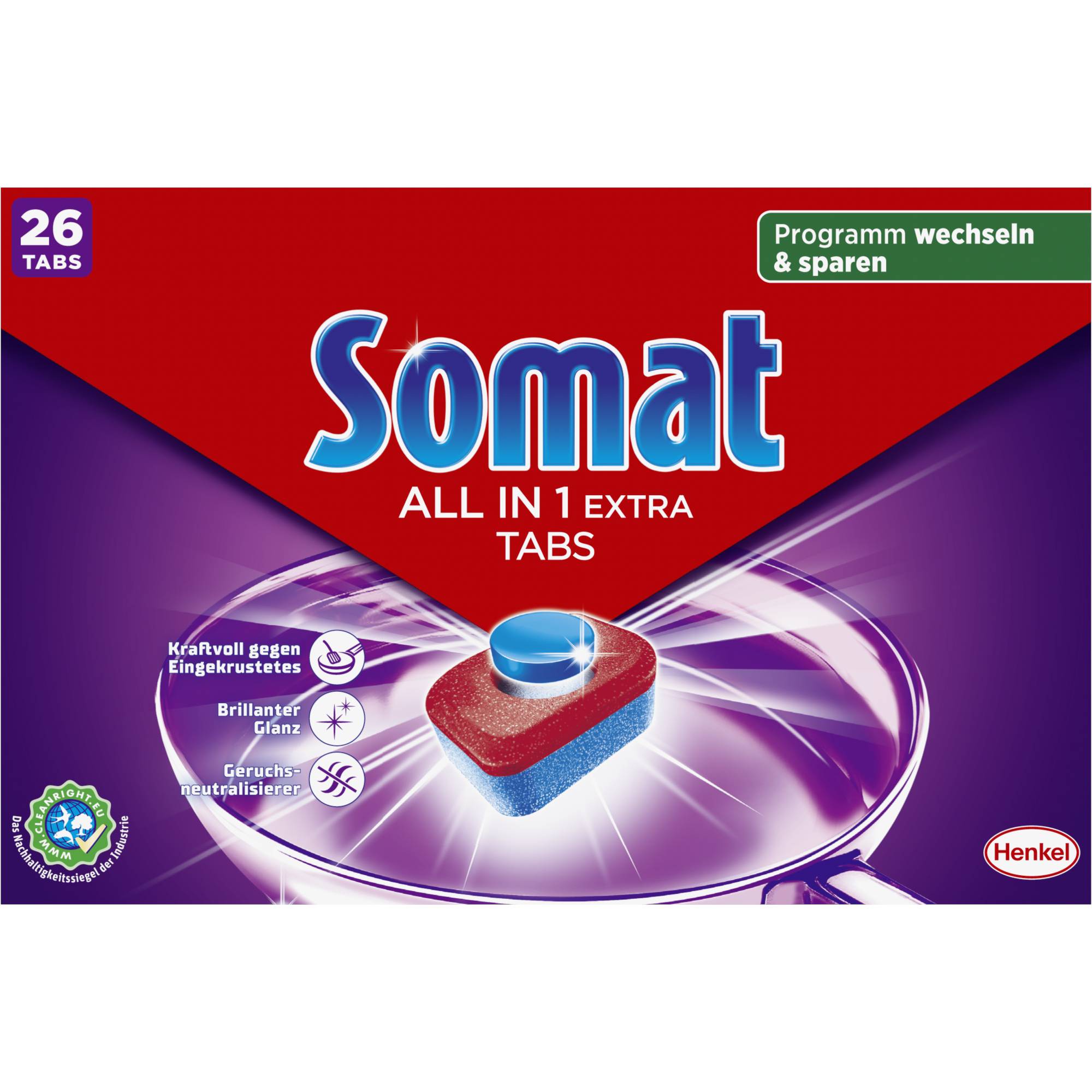 Somat Spülmaschinentabs All in 1 Extra S26AE 26St