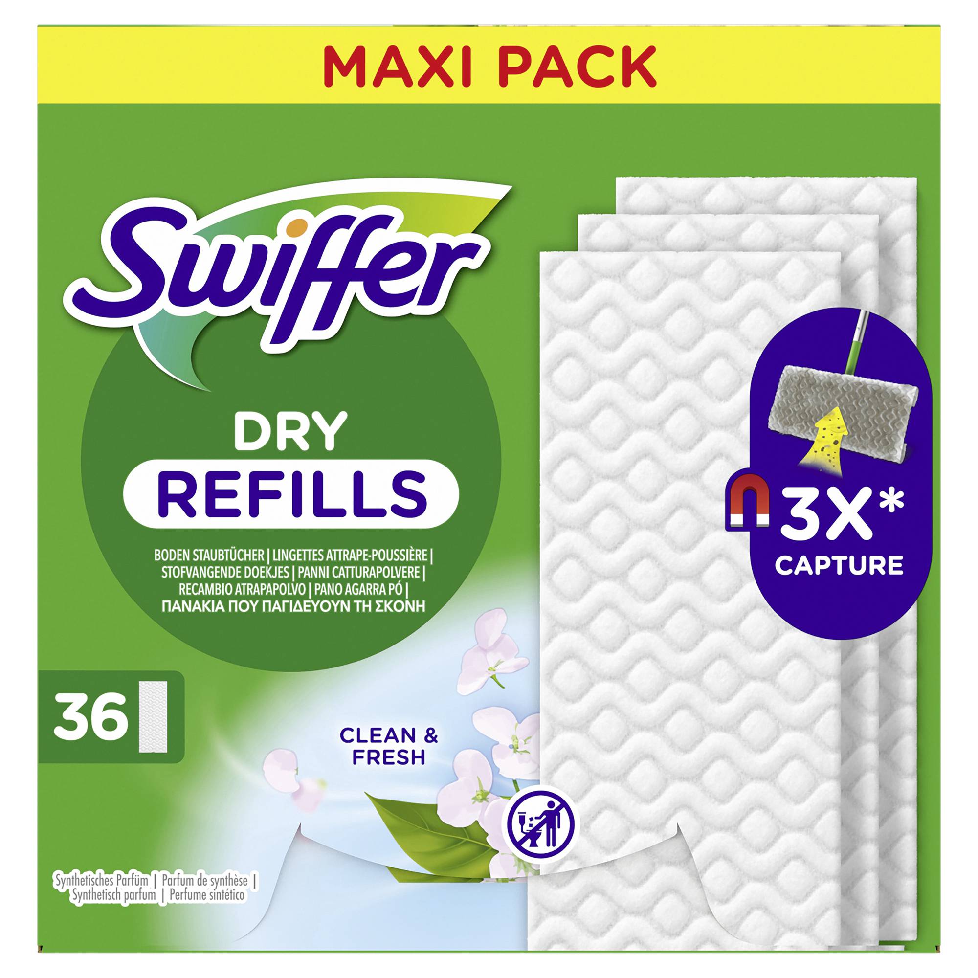 Swiffer Trockentuch 8700216677363 Nachfüllpack 36St