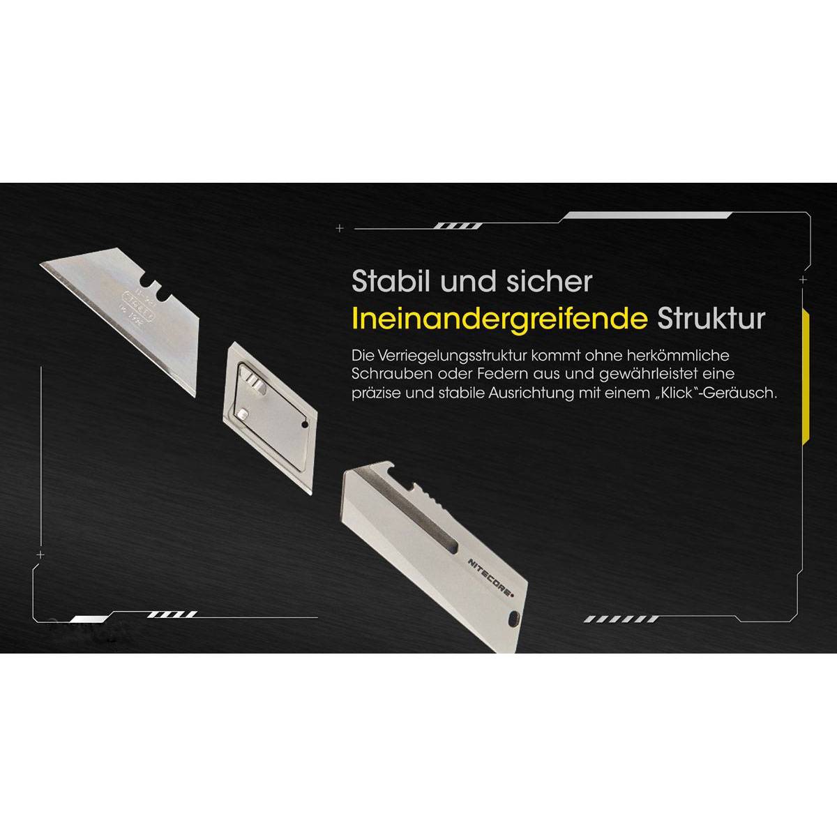 Nitecore Titan Knife NTK09 - Taschenmesser