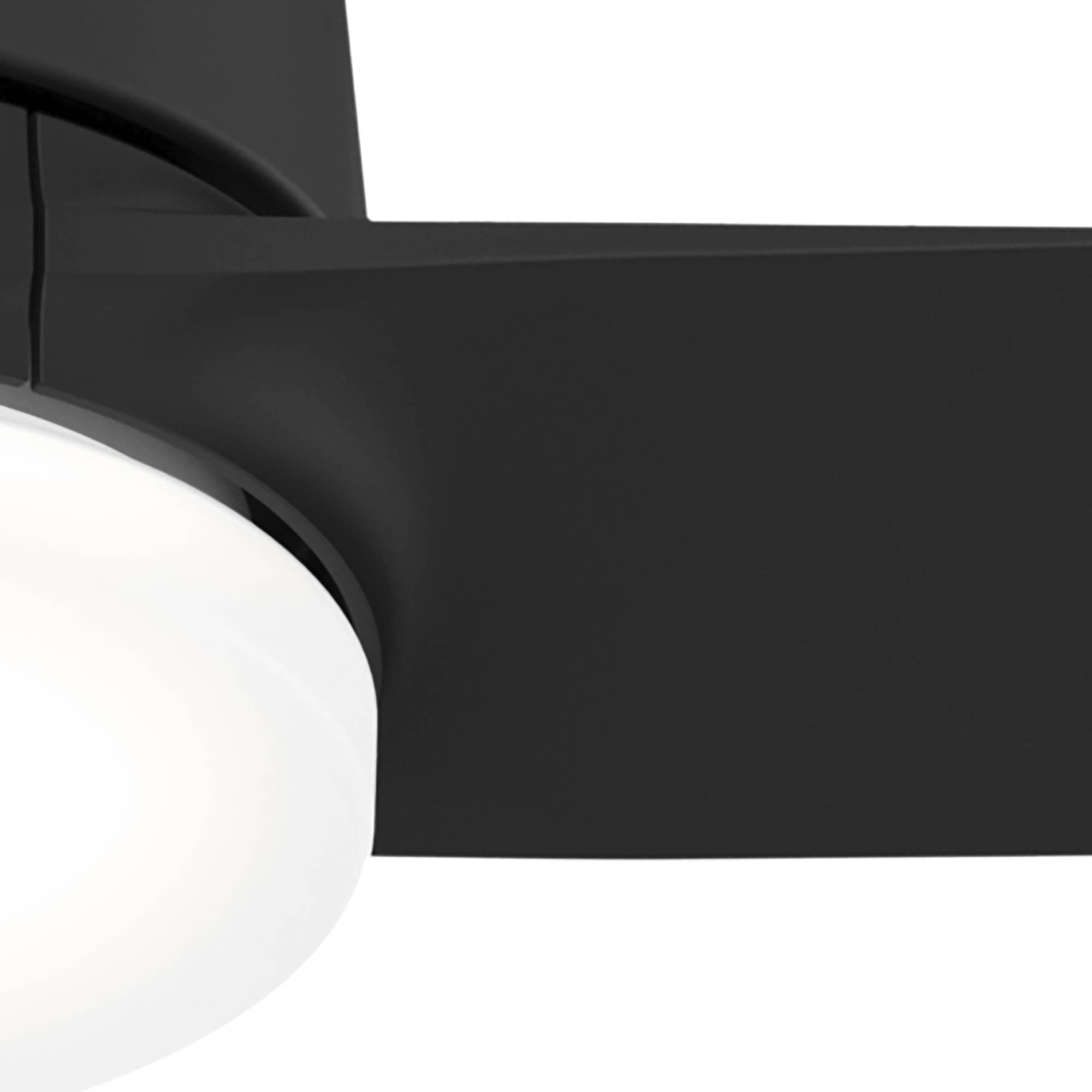 Deckenventilator Galvin Schwarz mit LED & Fernbedienung