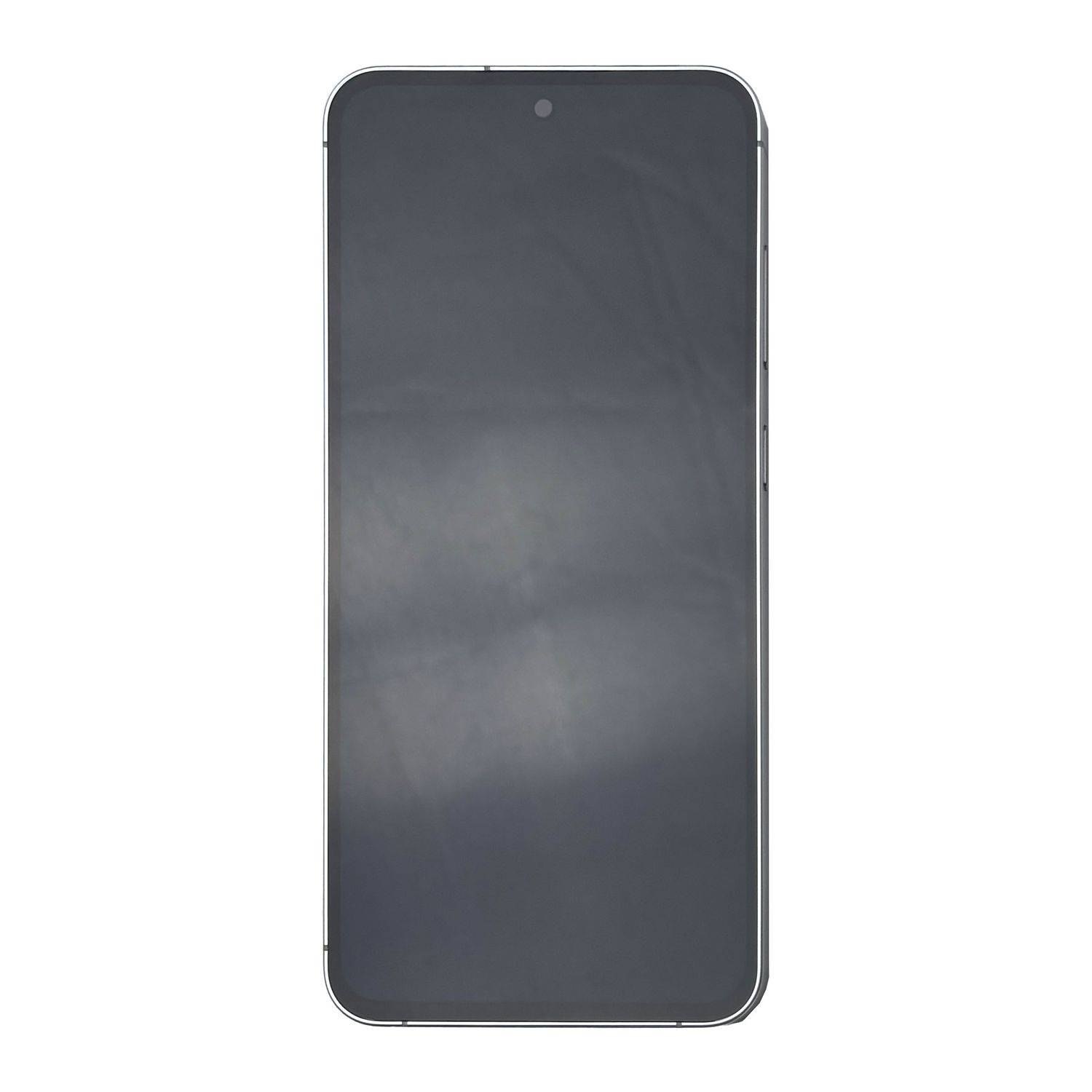 Samsung LCD Display mit Rahmen für Galaxy S24 FE GH82-35848B Ersatzteil Silber