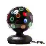 LED Disco Ball Lichteffekt Kugel Partyeffekt Batterie USB Strahleneffekt drehend LED Disco Ball Lichteffekt Kugel Partyeffekt Batterie USB Strahleneffekt drehend