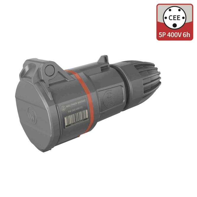 Walther CEE NEO Kupplung FW311506CC Classic 16A 5P 6h IP54 m.Käfigzugfeder Industriematerial