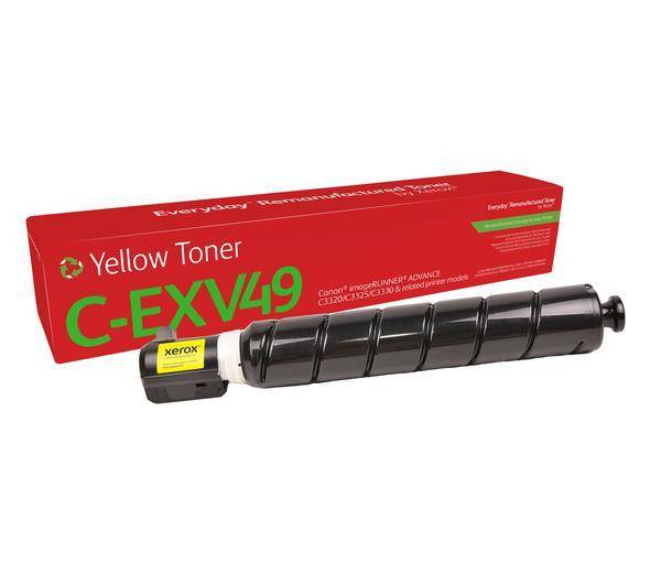 Xerox Toner Everyday Remanufactured Canon C-EXV49 Yellow Multimedia-Technik
