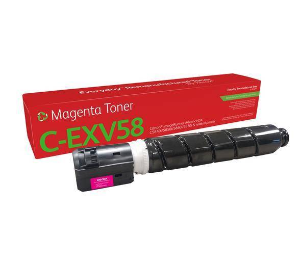 Xerox Toner Everyday Remanufactured Canon C-EXV58 Magenta Multimedia-Technik