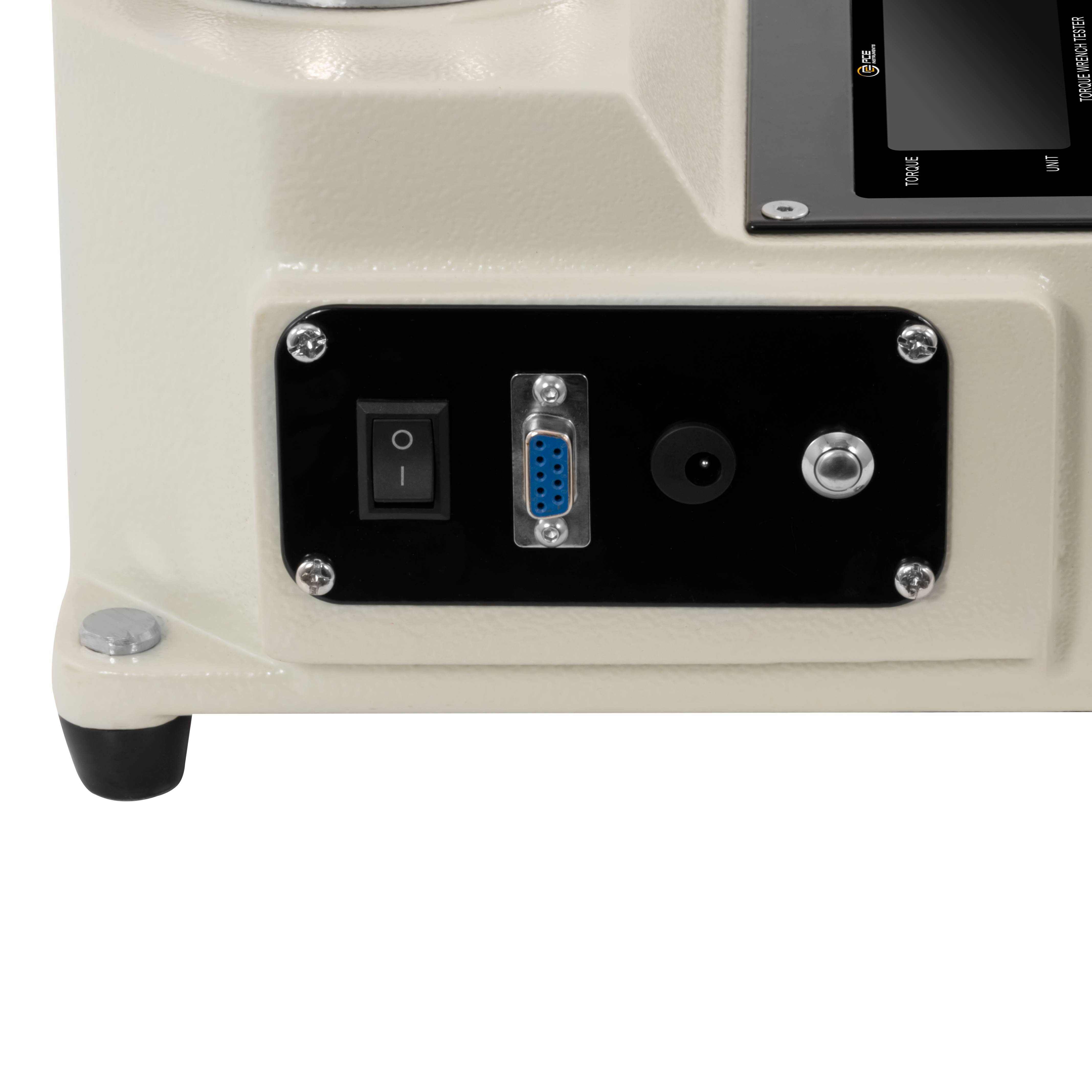 PCE Instruments Drehmomentschlüssel Tester PCE-TWT 500 |0 ... 500 Nm |Auflösung 0,01 Nm |Nm, kgf cm, lbf in |RS232 |IP40