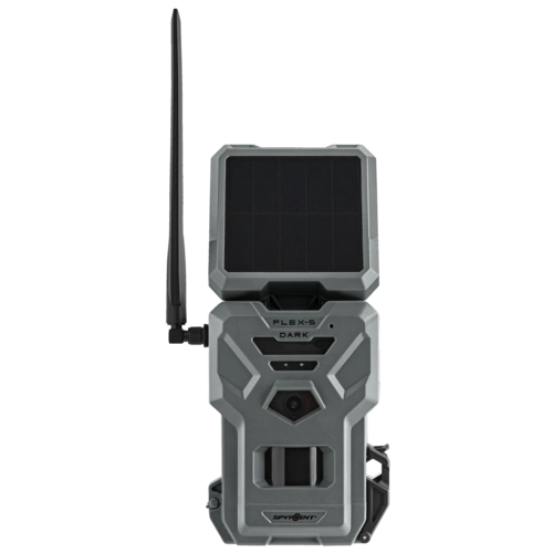 Spypoint FLEX-S-DARK Wildkamera LTE 4G, 40 MP, Auslösezeit 0,3 Sek., Solar, App-fähig Spypoint FLEX-S-DARK Wildkamera LTE 4G, 40 MP, Auslösezeit 0,3 Sek., Solar, App-fähig