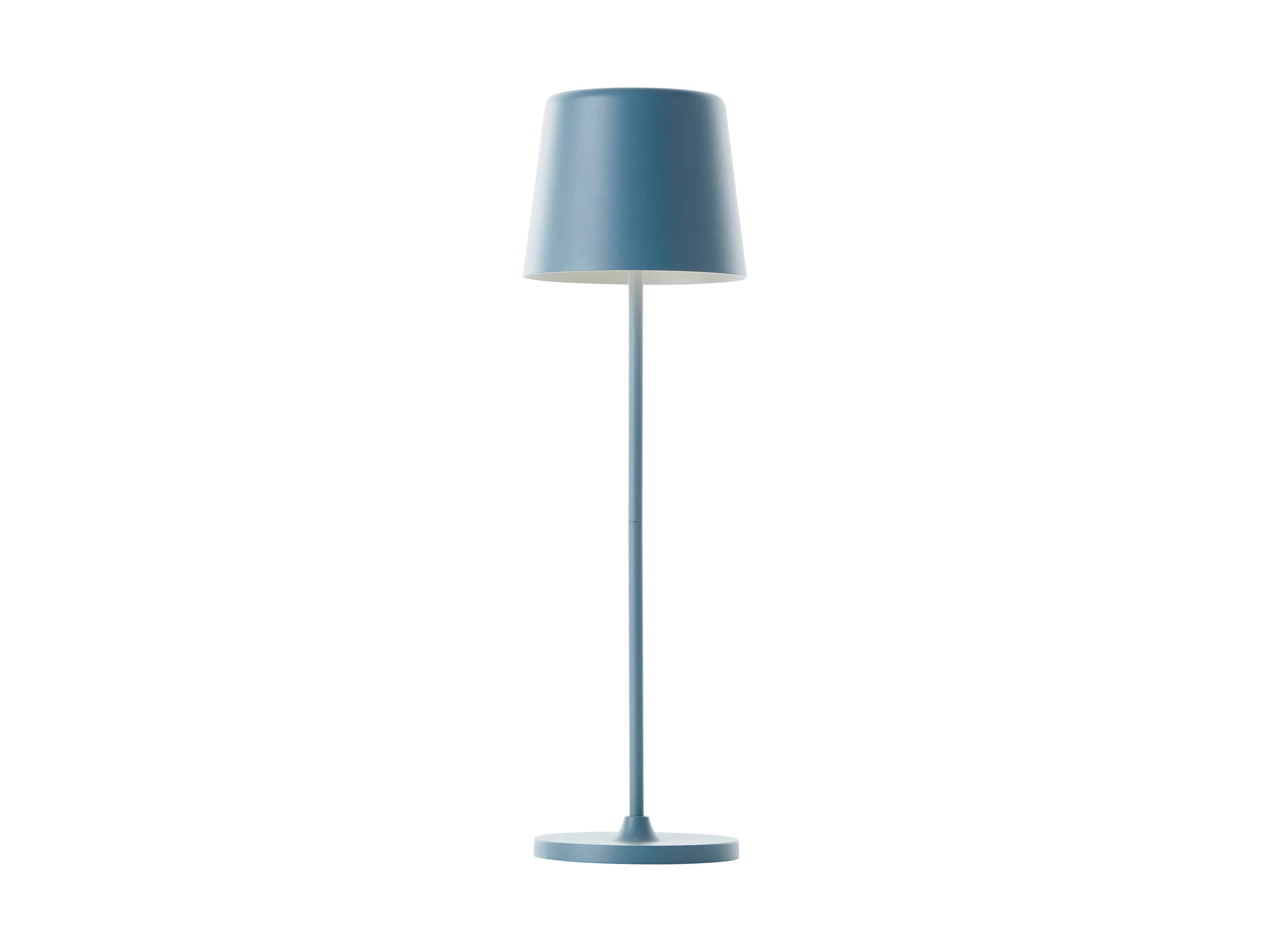 BRILLIANT LED-Akku-Tischleuchte Kaami, 2 W, 310 lm, 3000 K, blau, 2er Set