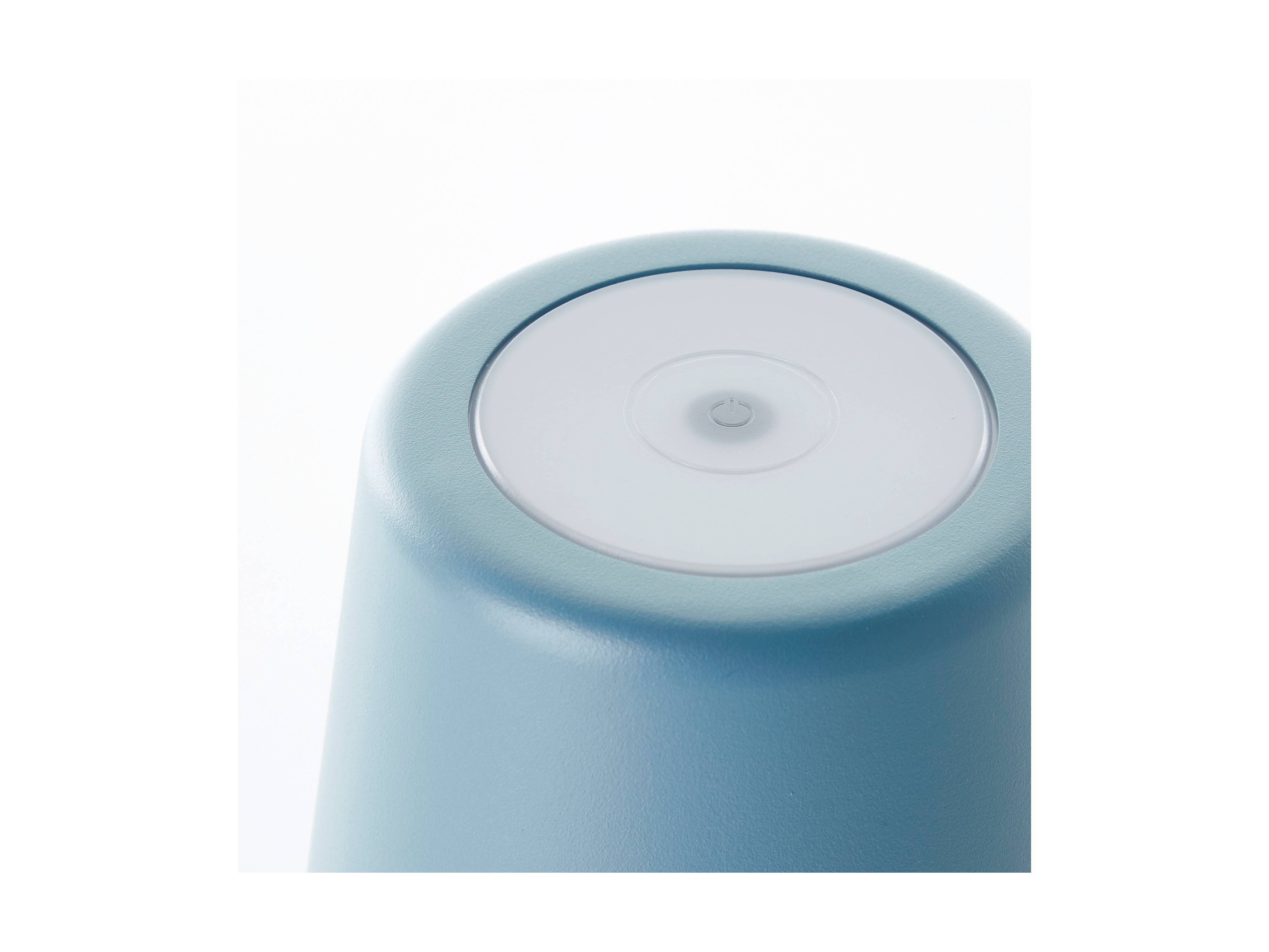 BRILLIANT LED-Akku-Tischleuchte Kaami, 2 W, 310 lm, 3000 K, blau, 2er Set