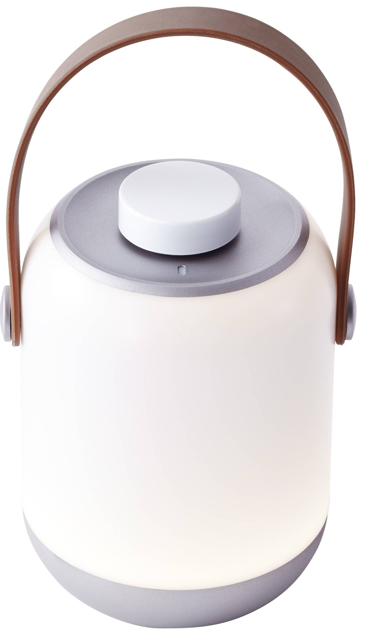 BRILLIANT LED-Akku-Außentischleuchte Gemma, weiß