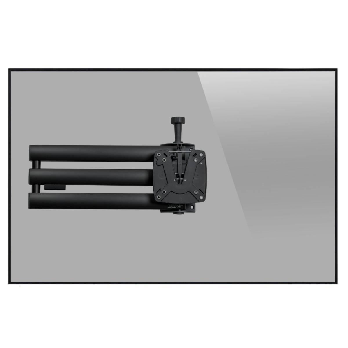 Novus SKY 10N TV Wandhalter für Wohnmobil arretierbar 350mm, schwarz