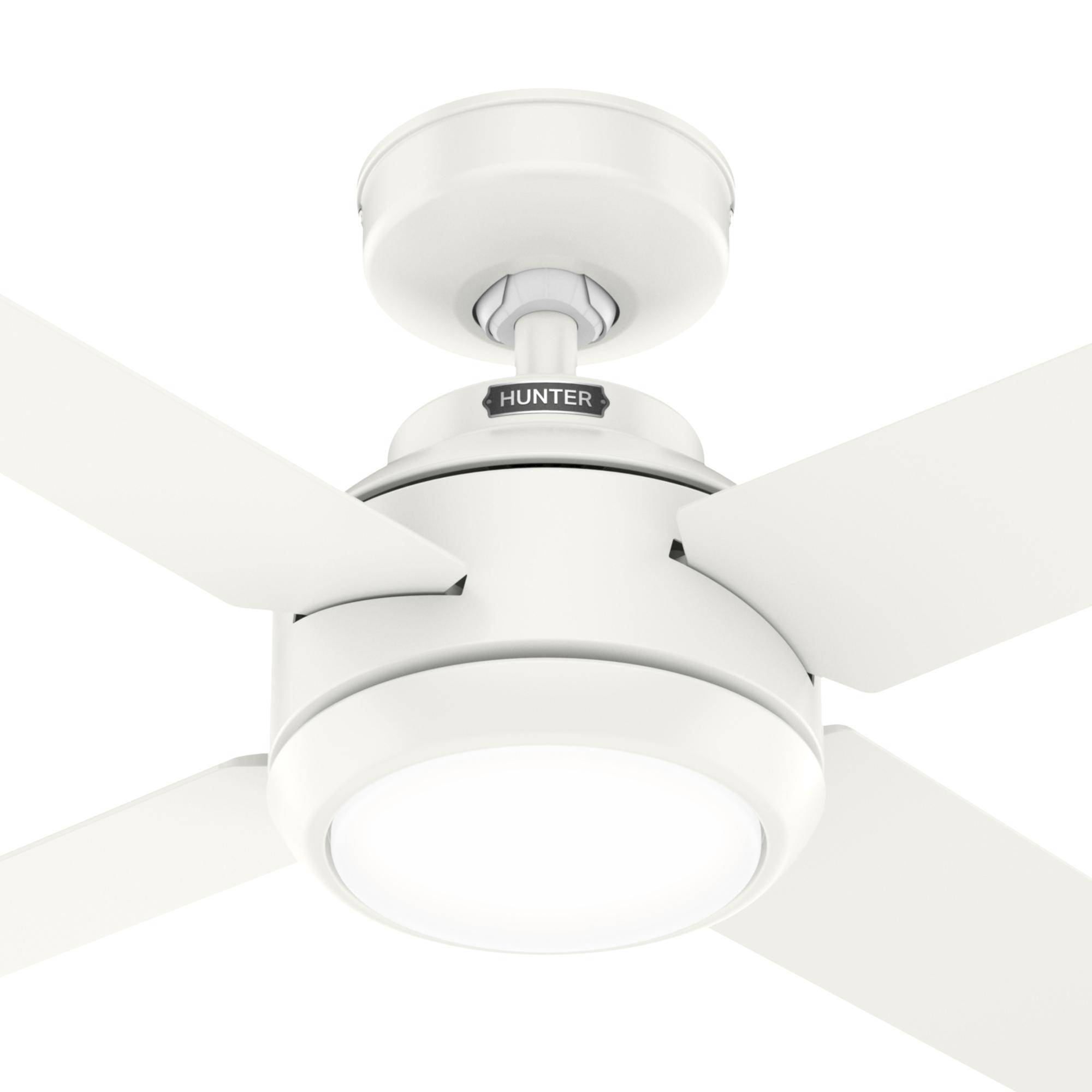 DC Deckenventilator Greta Weiß mit LED & Fernbedienung