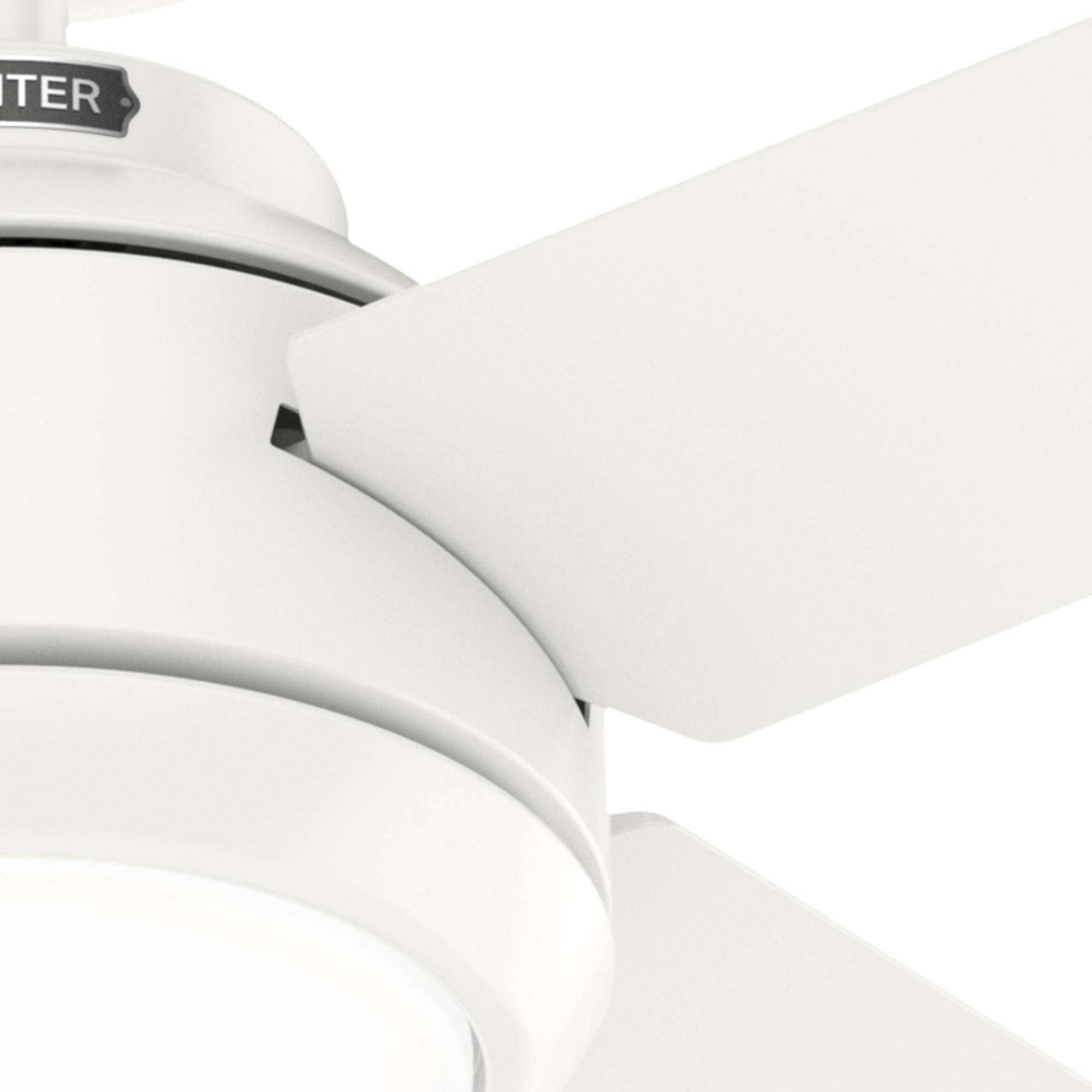 DC Deckenventilator Greta Weiß mit LED & Fernbedienung