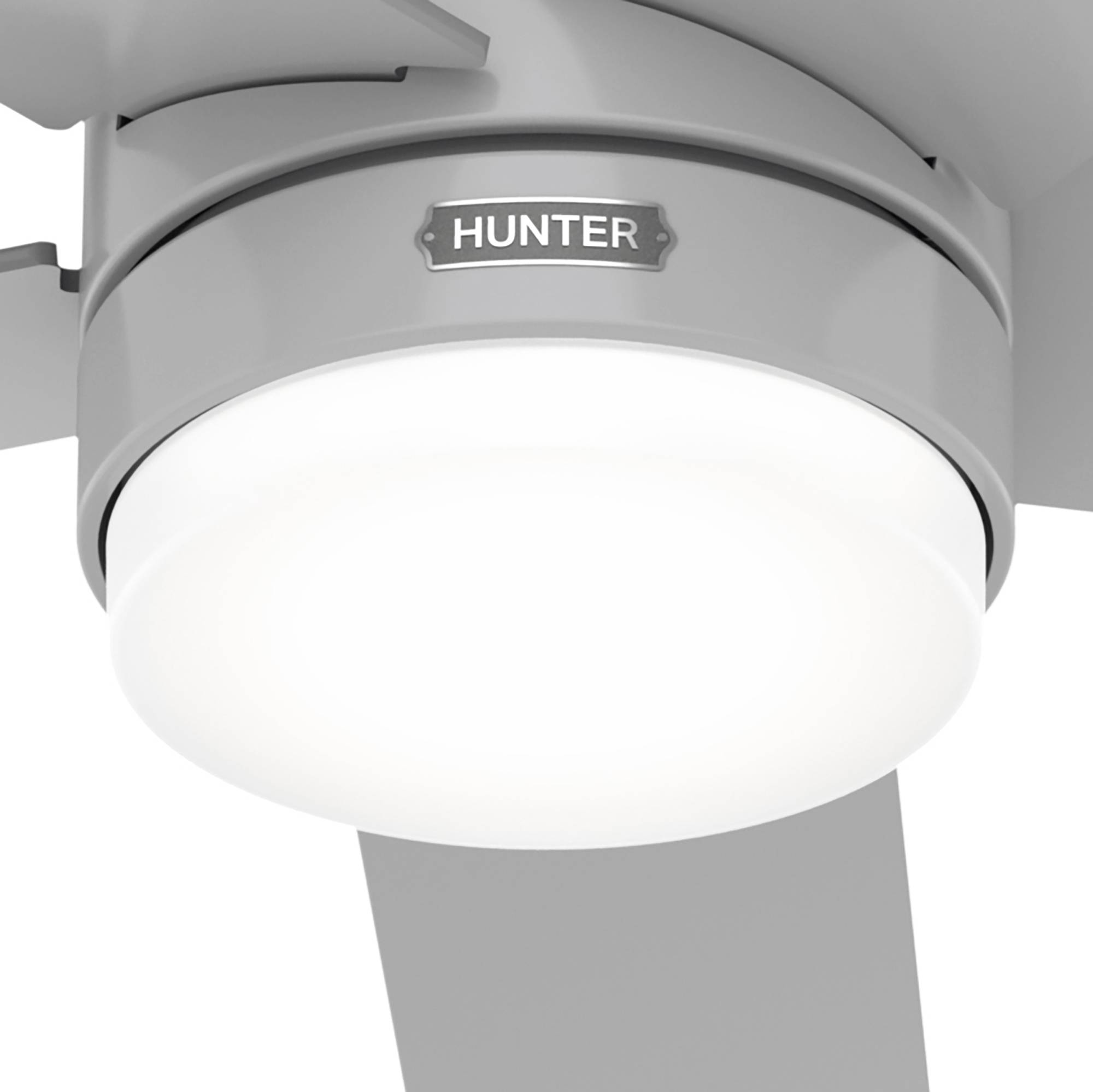 Deckenventilator Giannis Grau mit LED & Fernbedienung