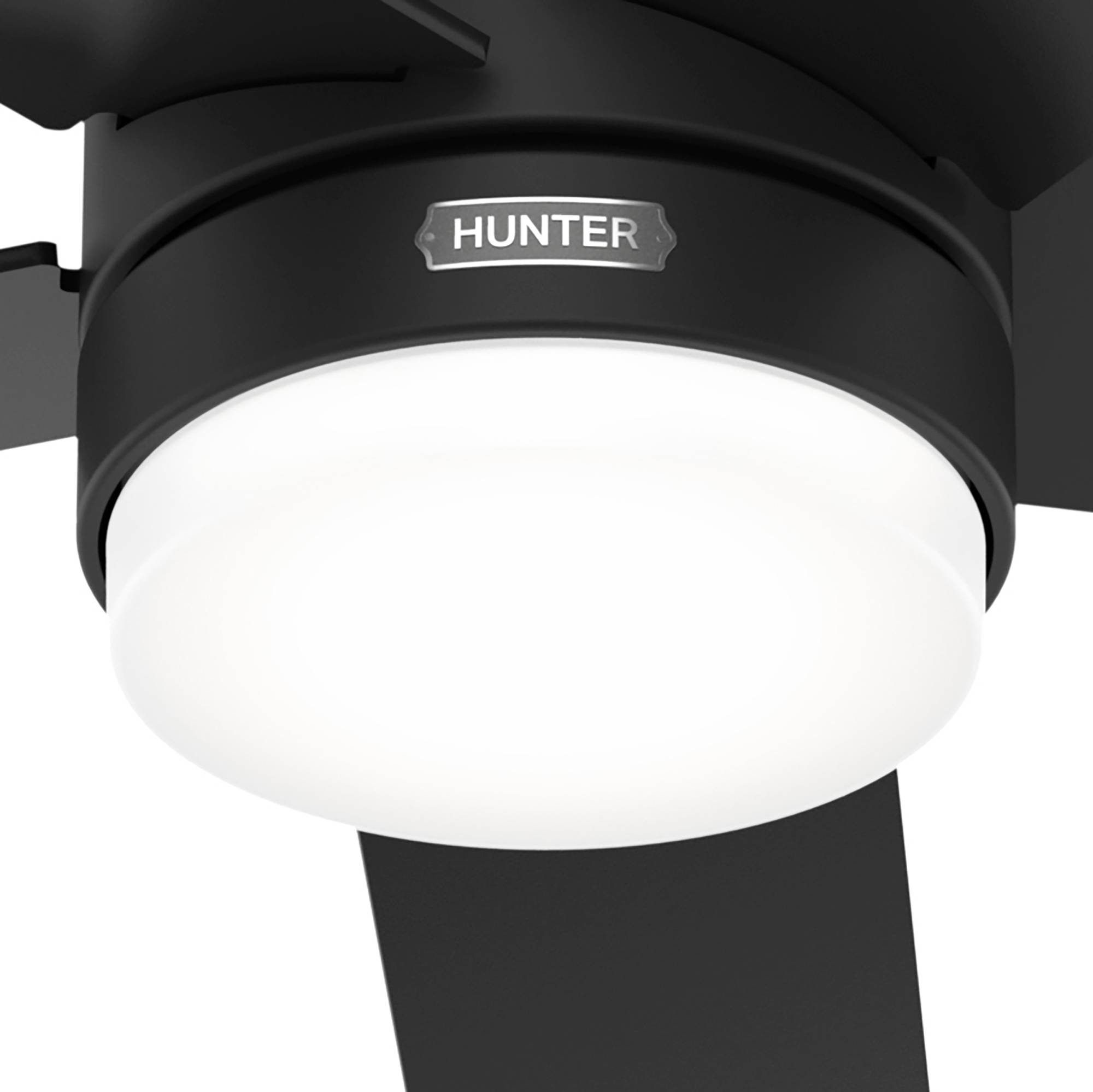 Deckenventilator Giannis Schwarz mit LED & Fernbedienung