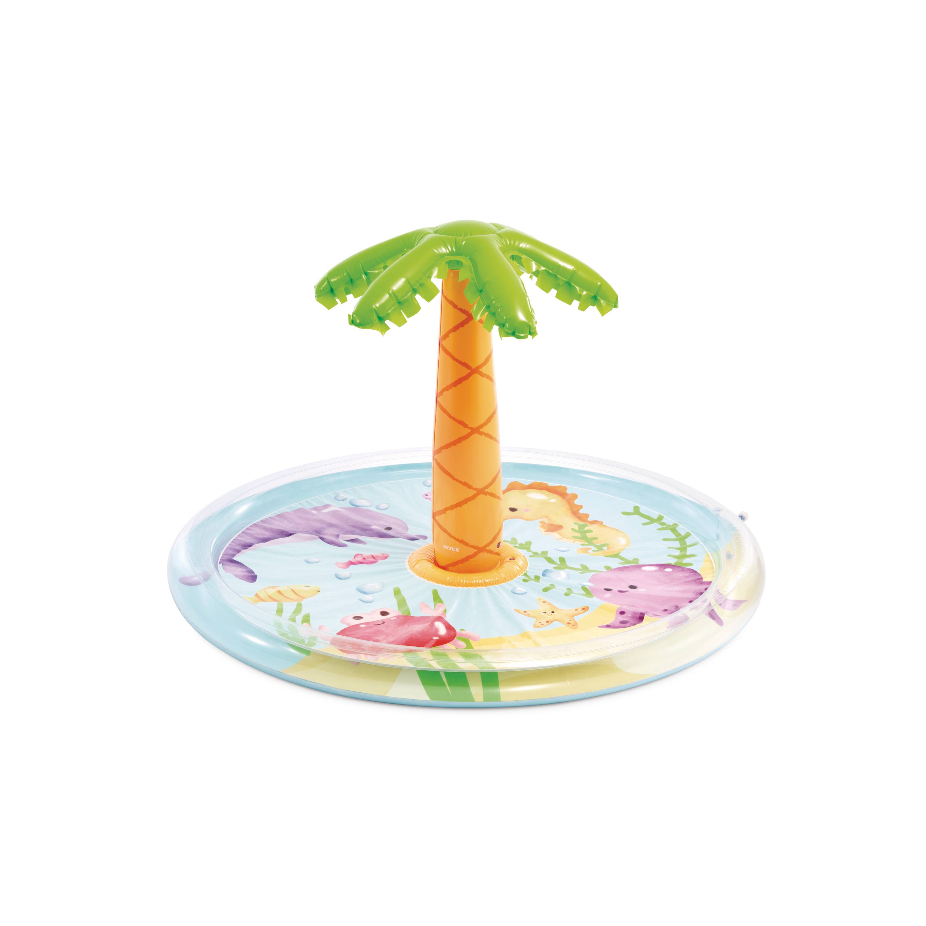 INTEX 56433NP - Planschbecken - Palm Tree Spray Pool (173x104cm)