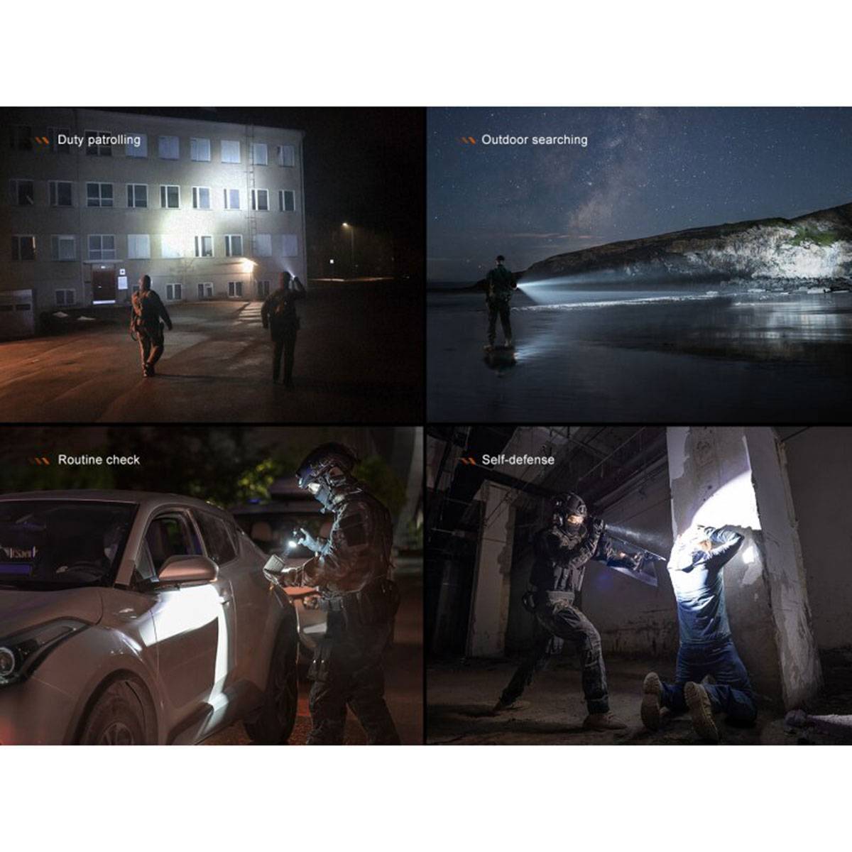 Fenix TK21R LED Taschenlampe 3600 Lumen - Schwarz