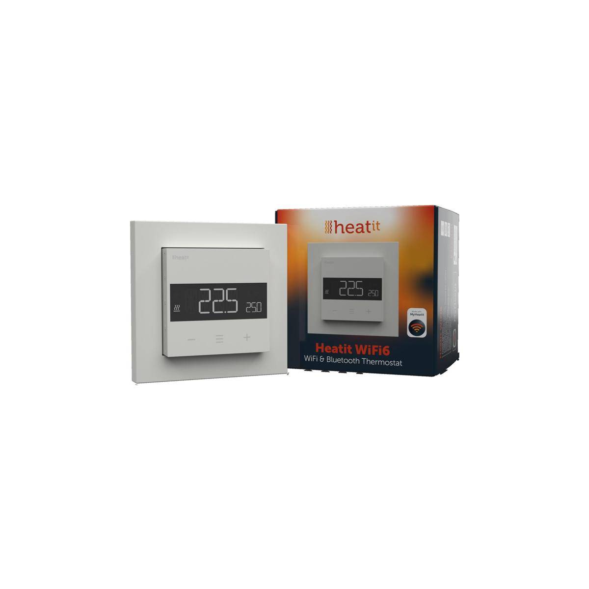 Heatit WiFi6 Thermostat (White RAL 9003)