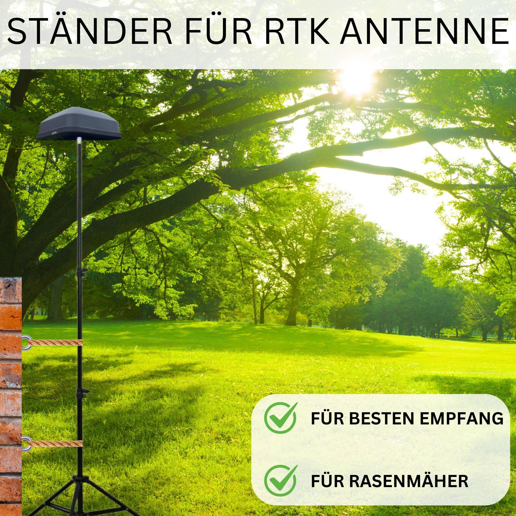 Ständer Antennenhalterung für Rasenmäher Roboter RTK für Segway Navimow i105E i108E H500E-VF H800E-VF H1500E-VF H3000E-VF Mähroboter Antenne Zube