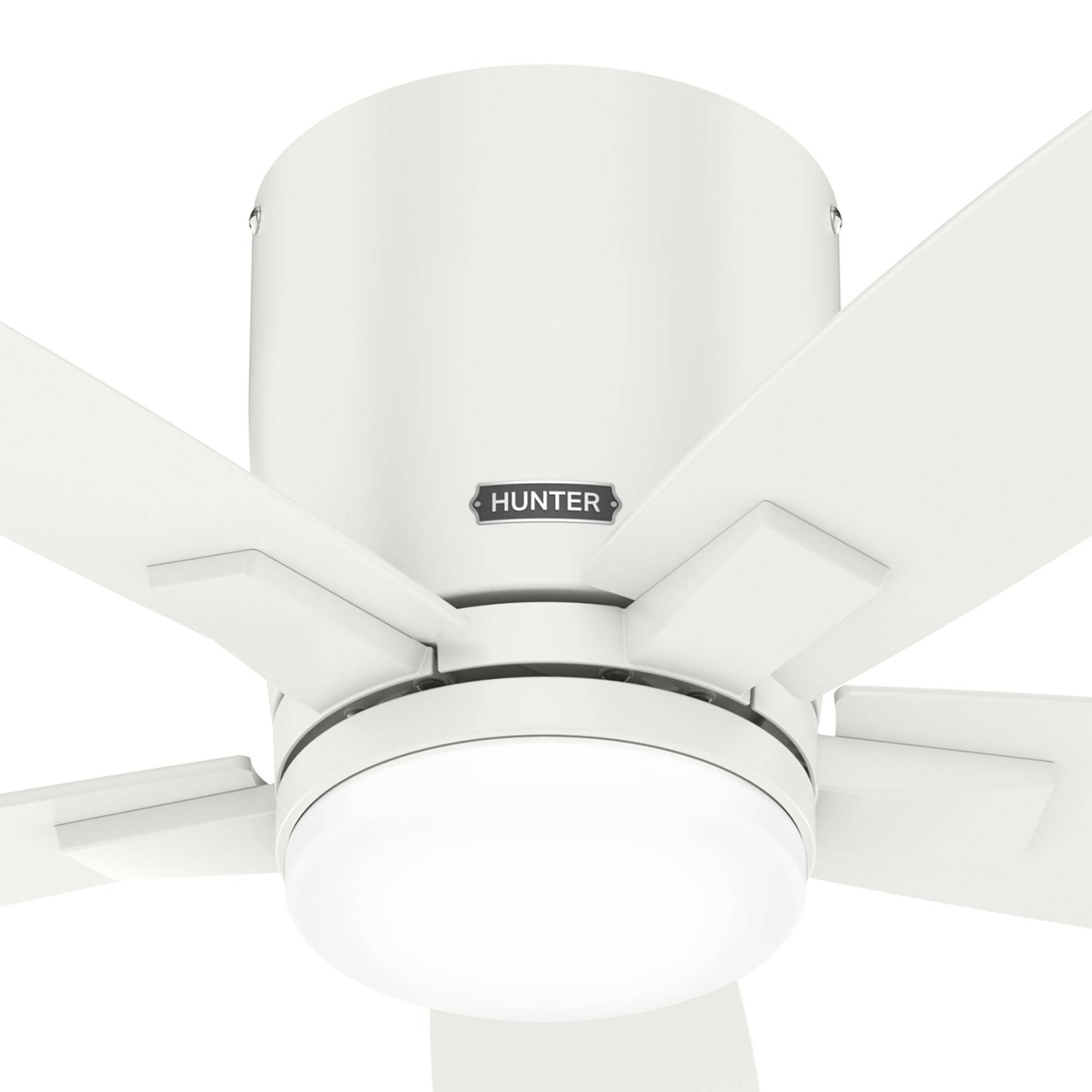 Deckenventilator Valencia Weiß mit LED & Fernbedienung