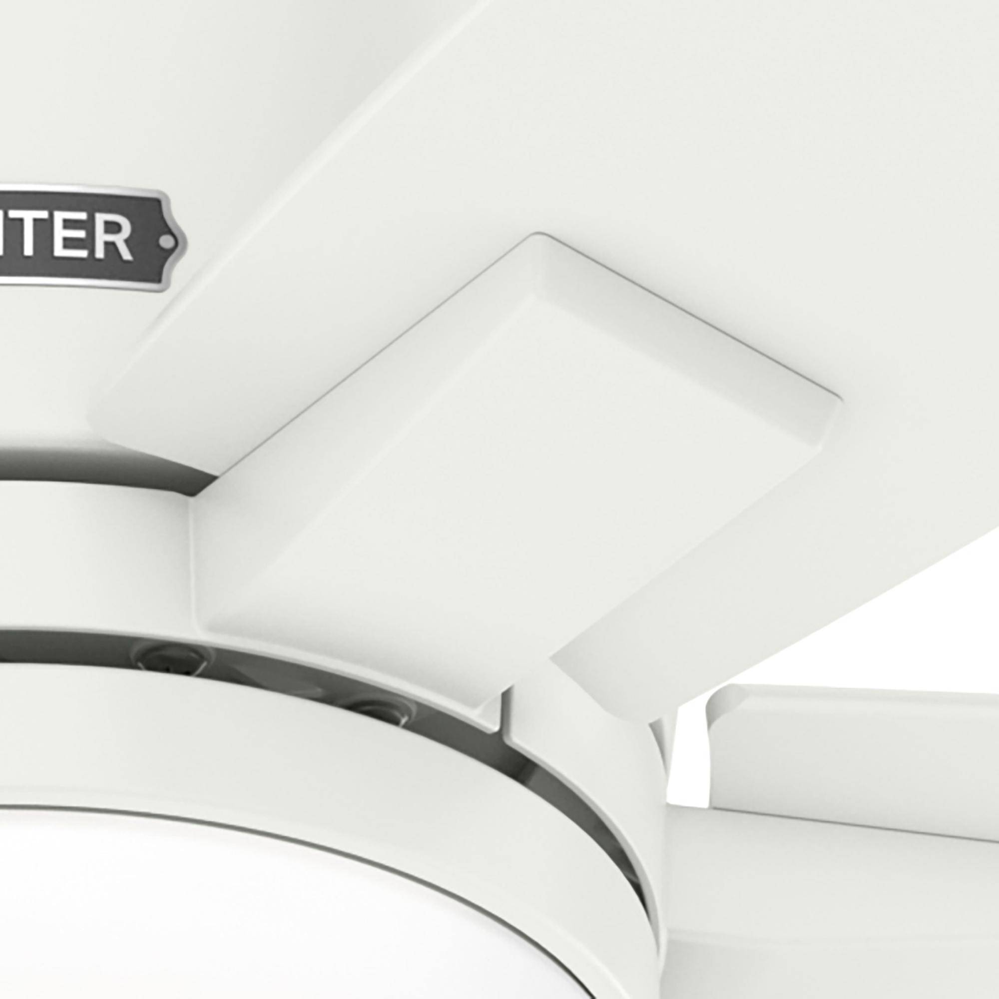 Deckenventilator Valencia Weiß mit LED & Fernbedienung