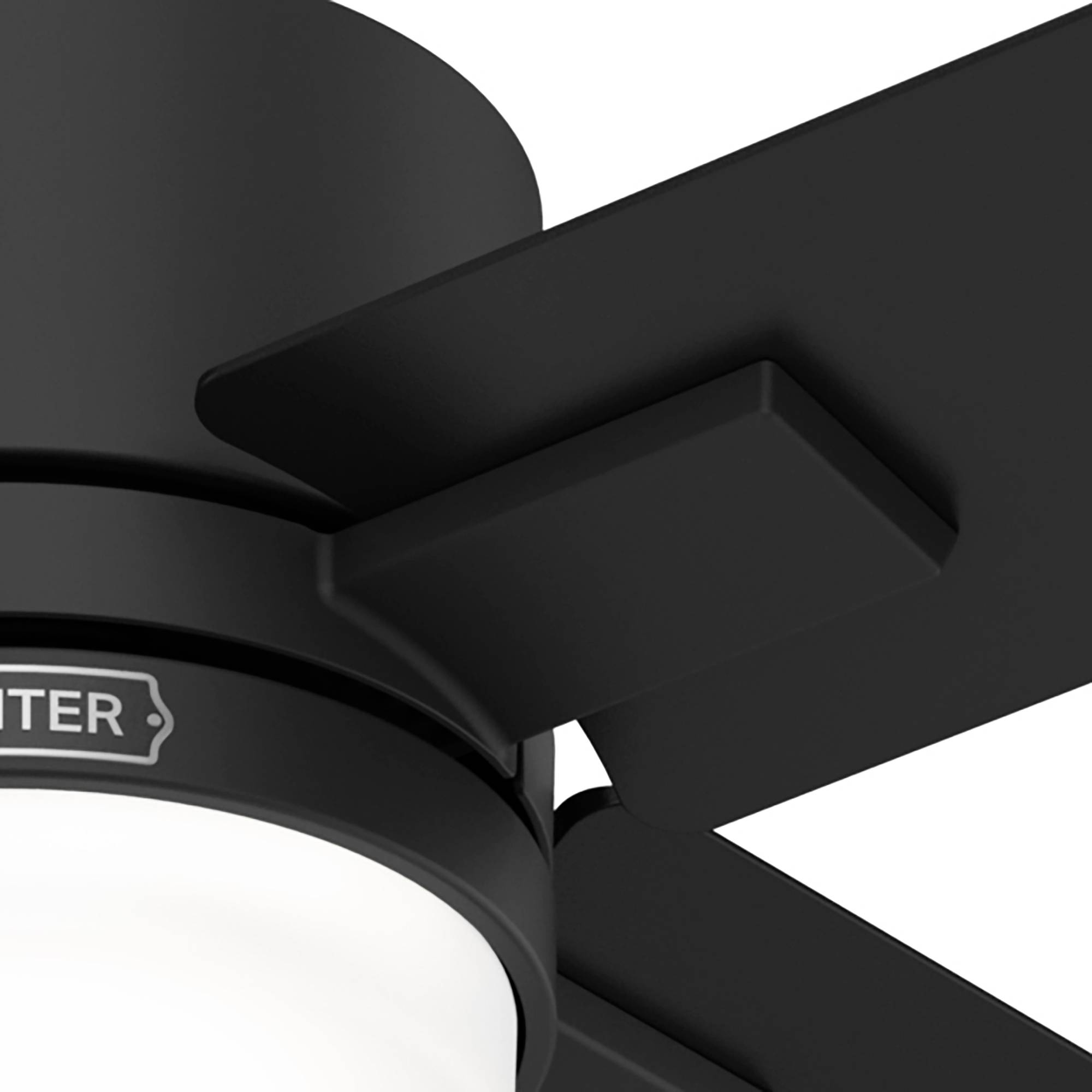 DC Deckenventilator Mila Schwarz mit LED & Fernbedienung