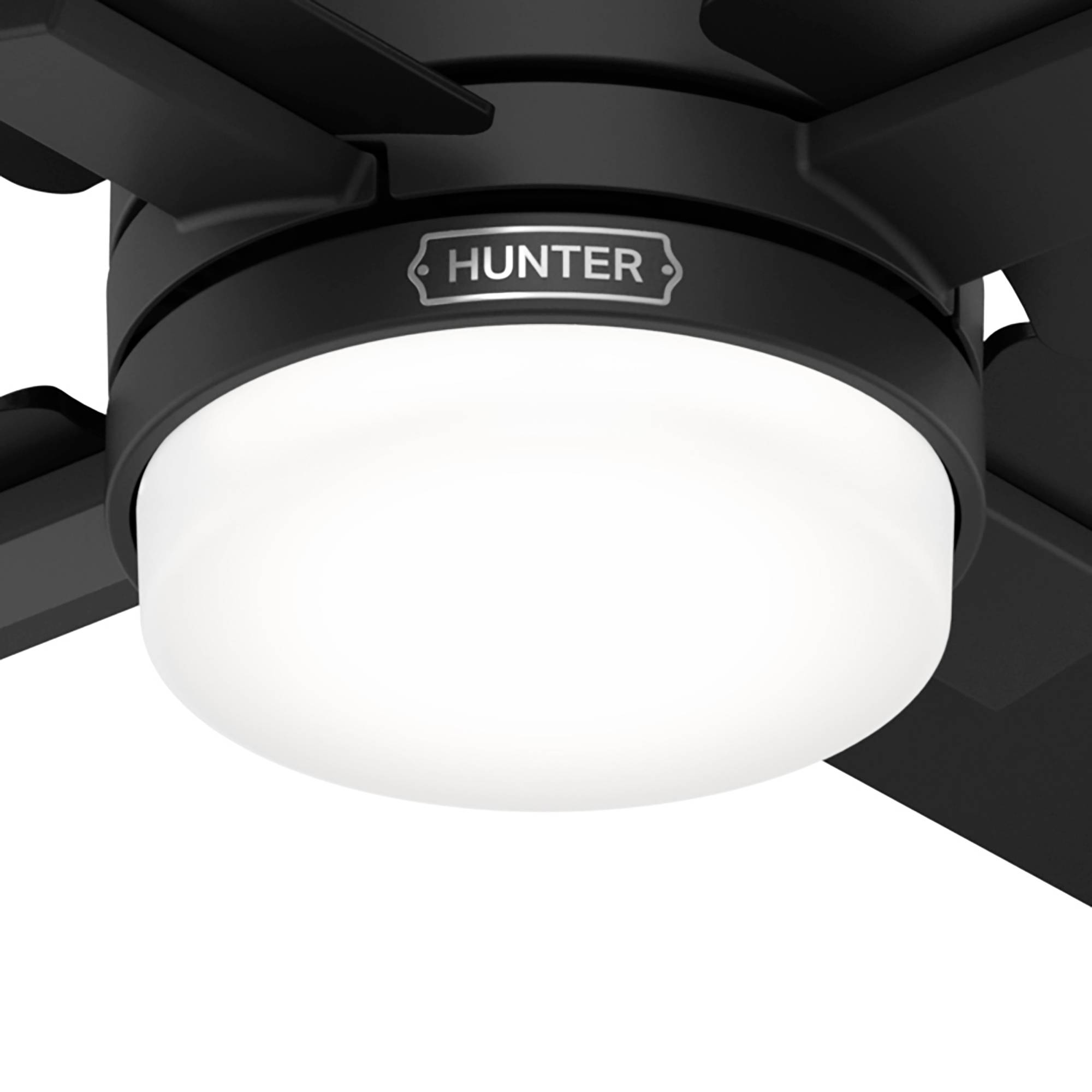 DC Deckenventilator Mila Schwarz mit LED & Fernbedienung