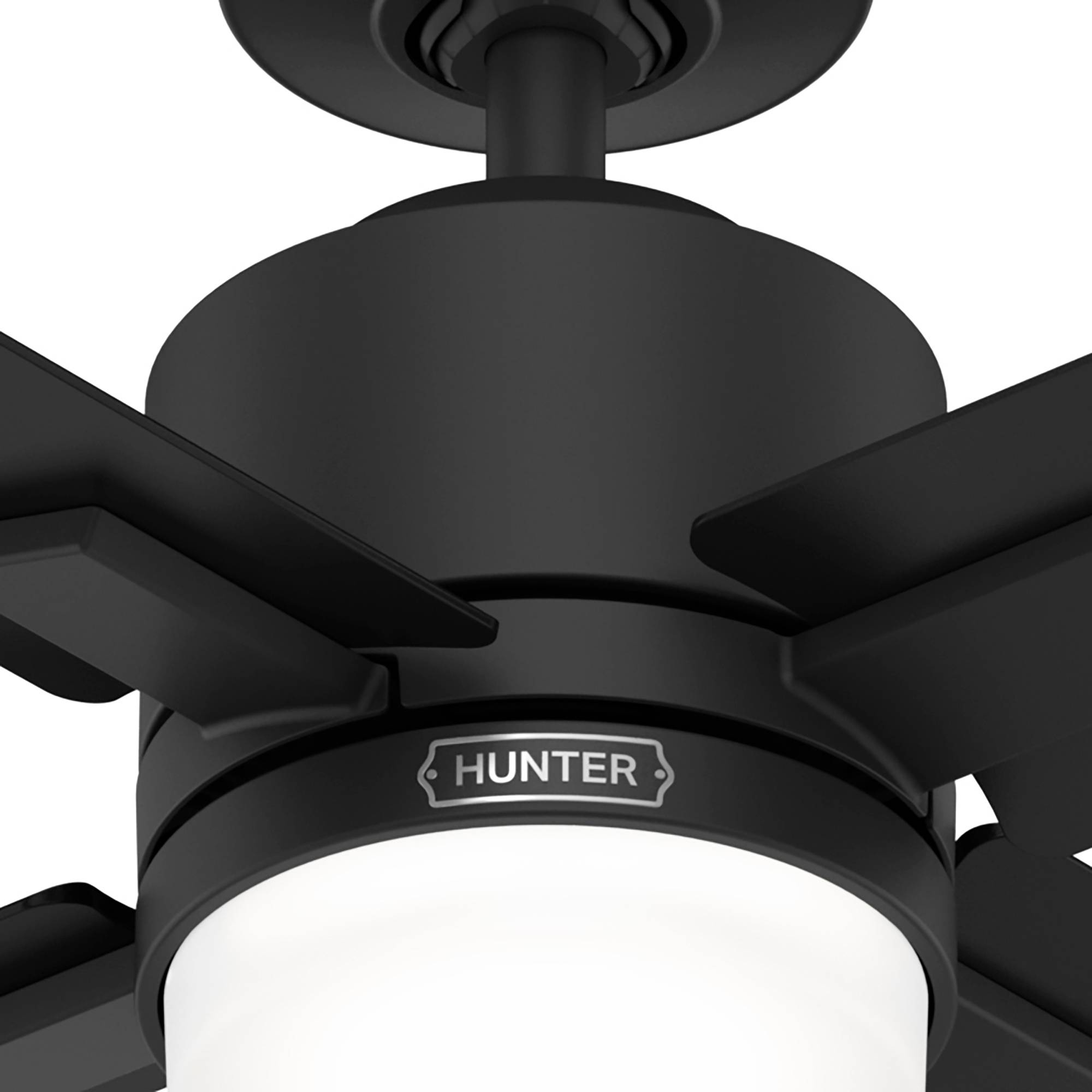 DC Deckenventilator Mila Schwarz mit LED & Fernbedienung