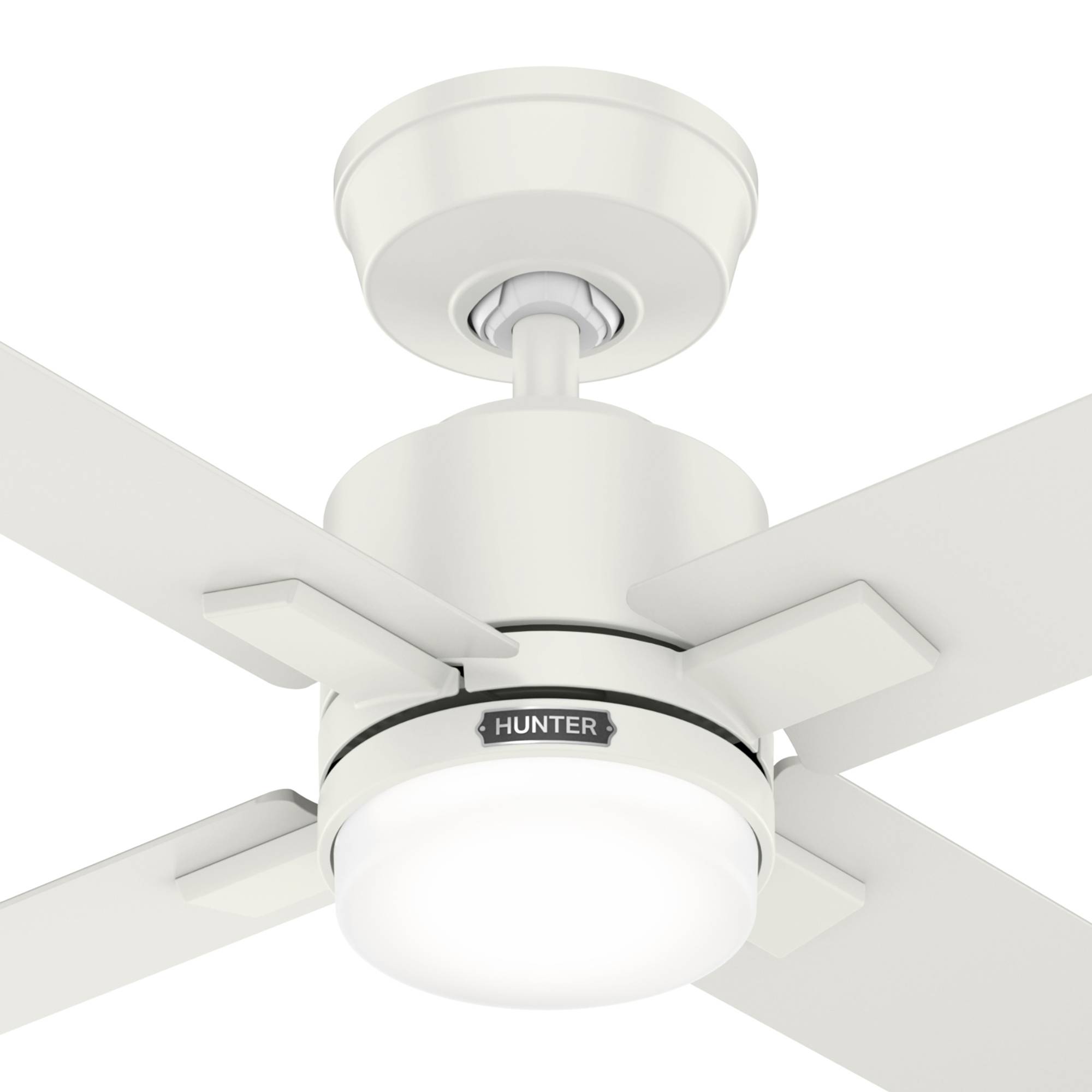 DC Deckenventilator Mila Weiß mit LED & Fernbedienung