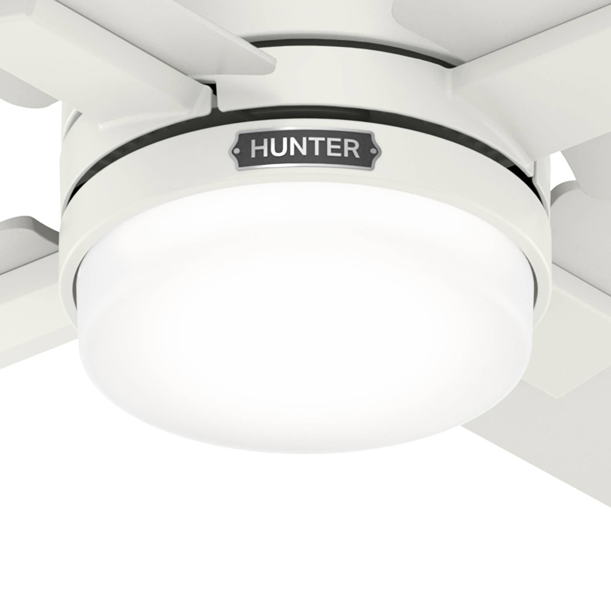 DC Deckenventilator Mila Weiß mit LED & Fernbedienung