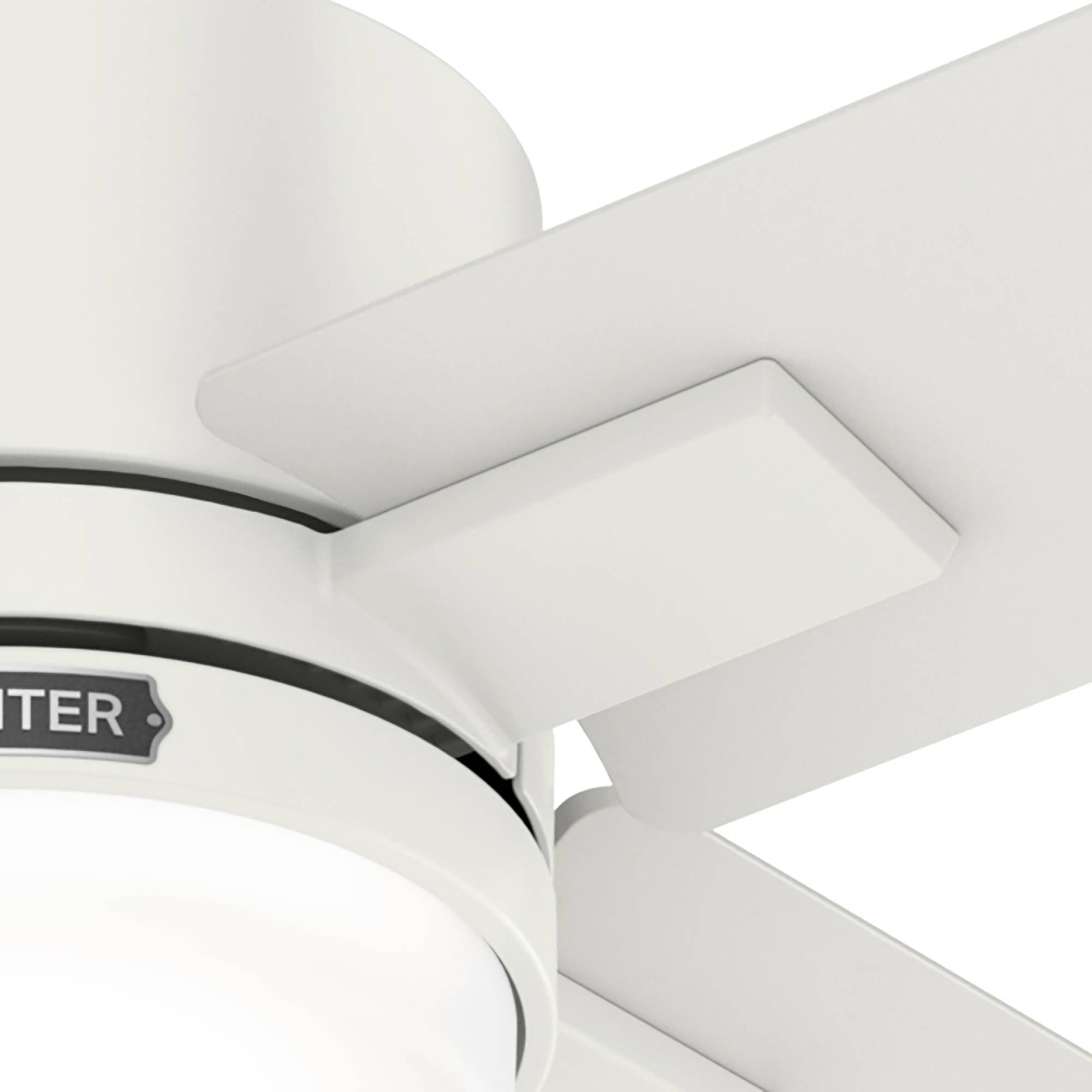 DC Deckenventilator Mila Weiß mit LED & Fernbedienung