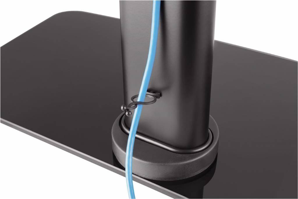 NABO ELEGANCE 100 Glas Tischstandfuß für TV 32" - 55" 40kg