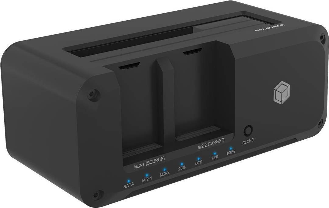 Docking- & Klonstation IcyBox SATA & M.2 USB3.2 Type retail Multimedia-Technik Dockingstation